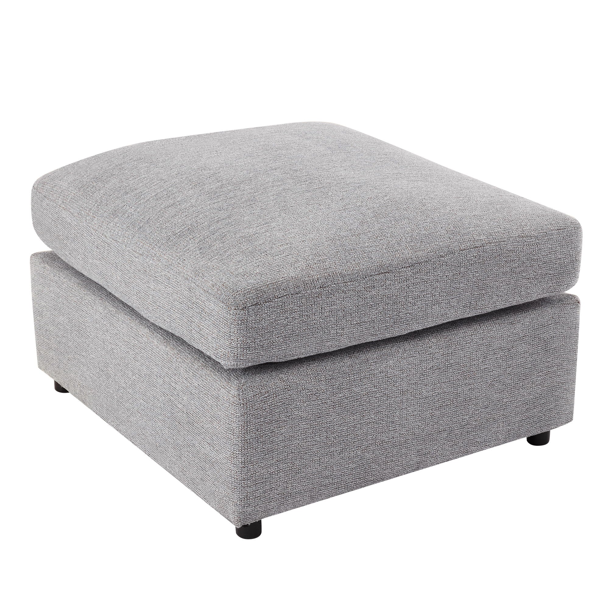 Sectional Sofa Modular U-Shaped With Ottoman & USB Ports