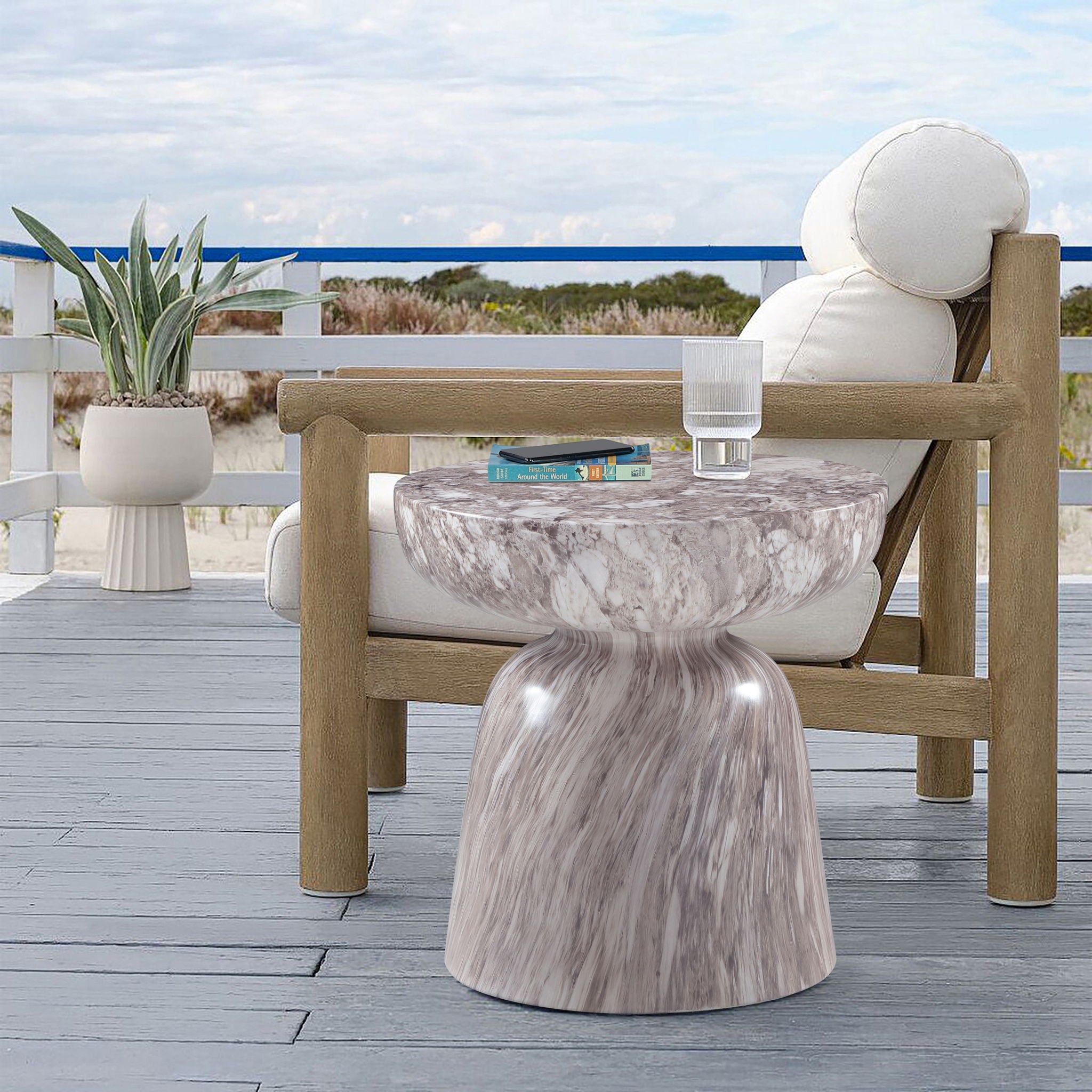Avellino - Concrete End Table