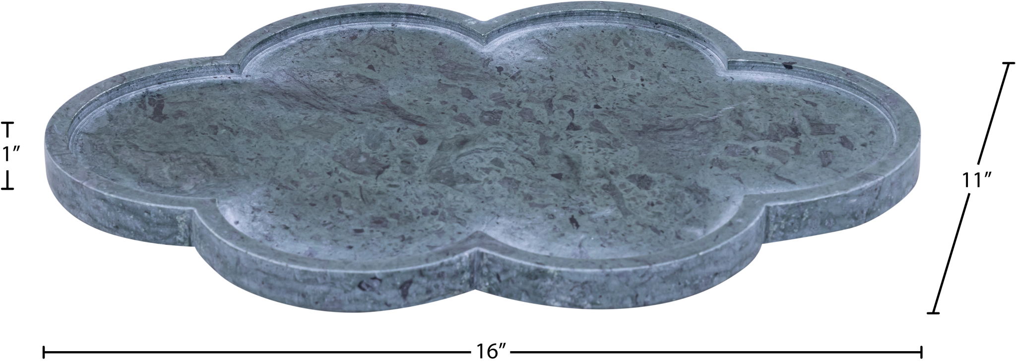 Rimini - Marble Clover Shaped Tray