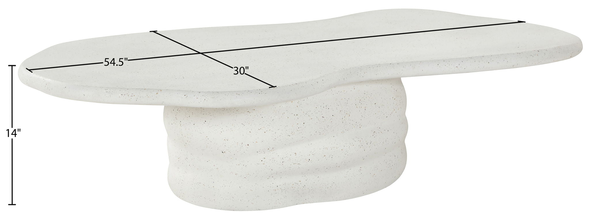 Branna - Concrete Coffee Table