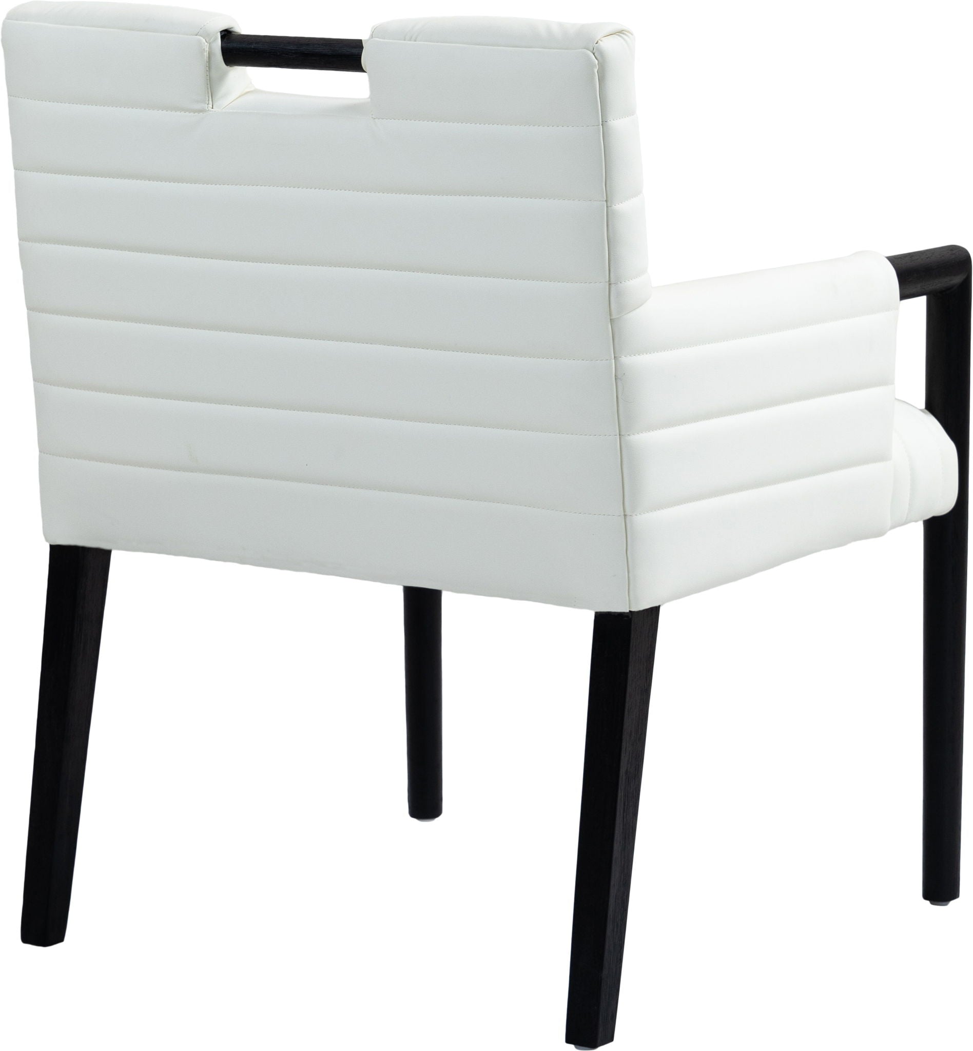 Aimee - Dining Arm Chair - Black Legs