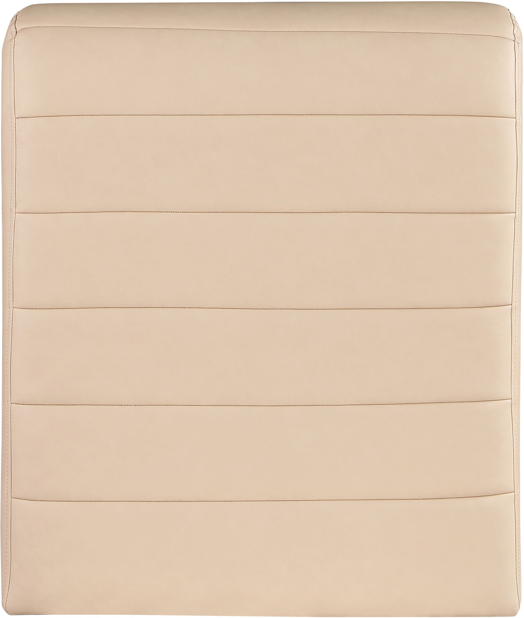 Ivy - Faux Leather Accent Chair - Tan