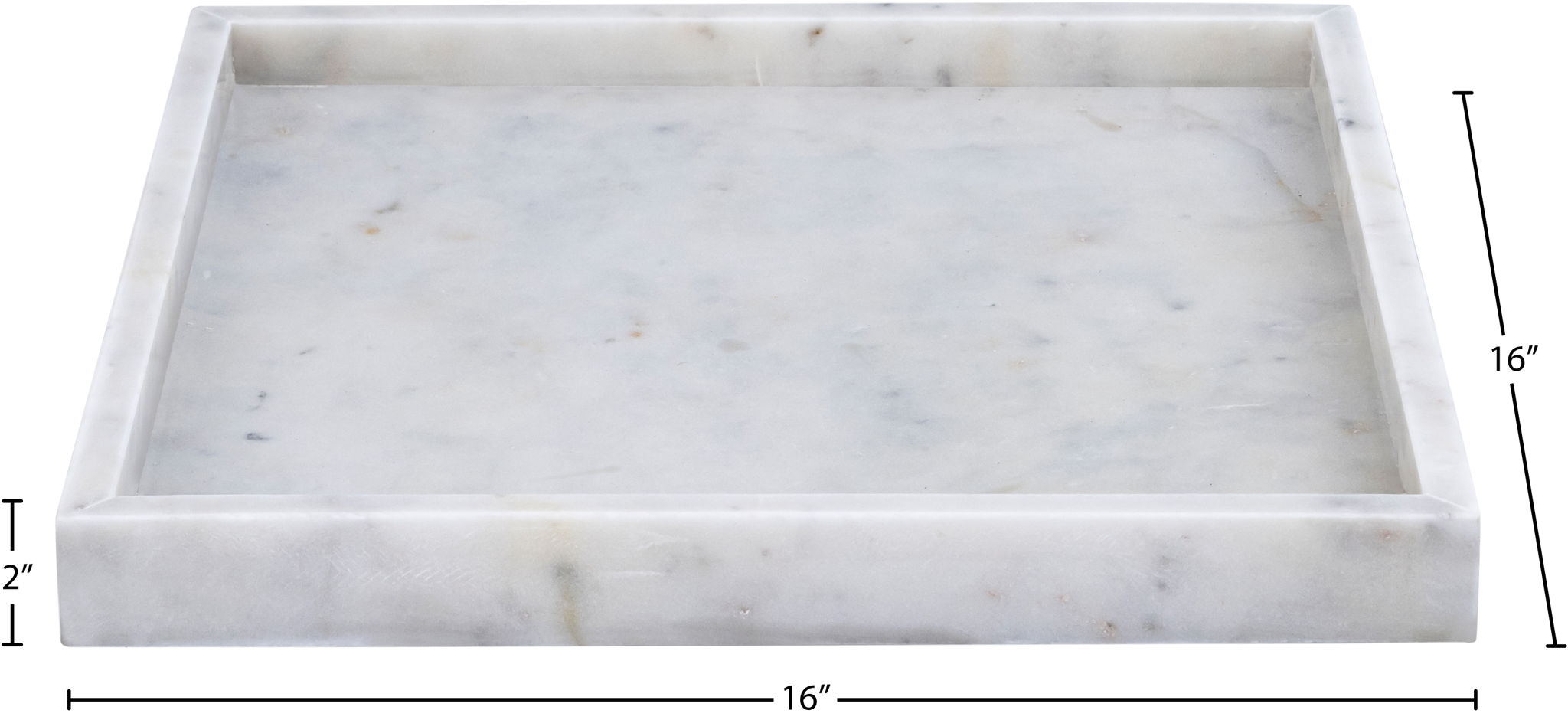 Barletta - Marble Square Tray