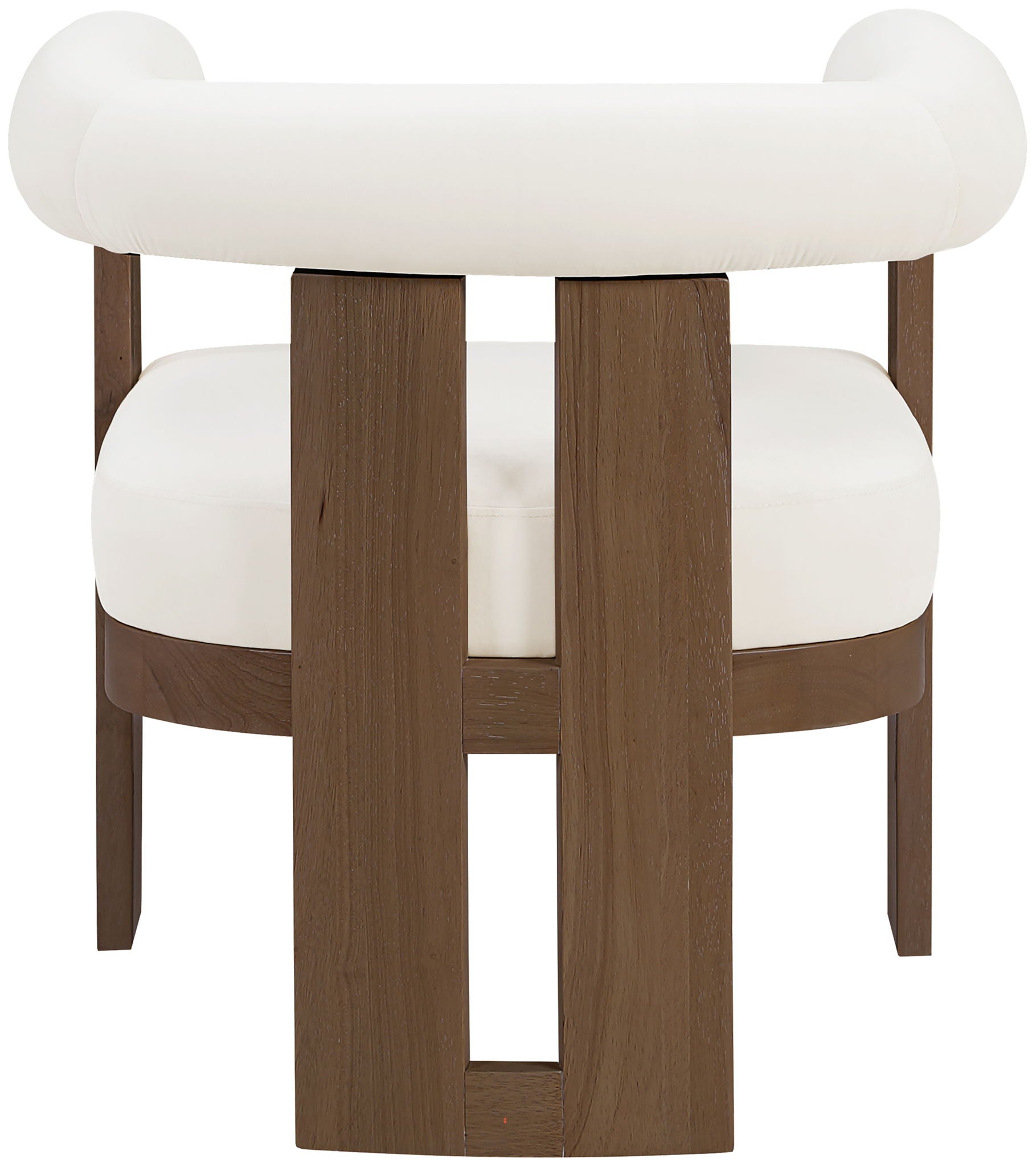 Arienzo - Performance Fabric Upholstered Accent Chair - Walnut Base