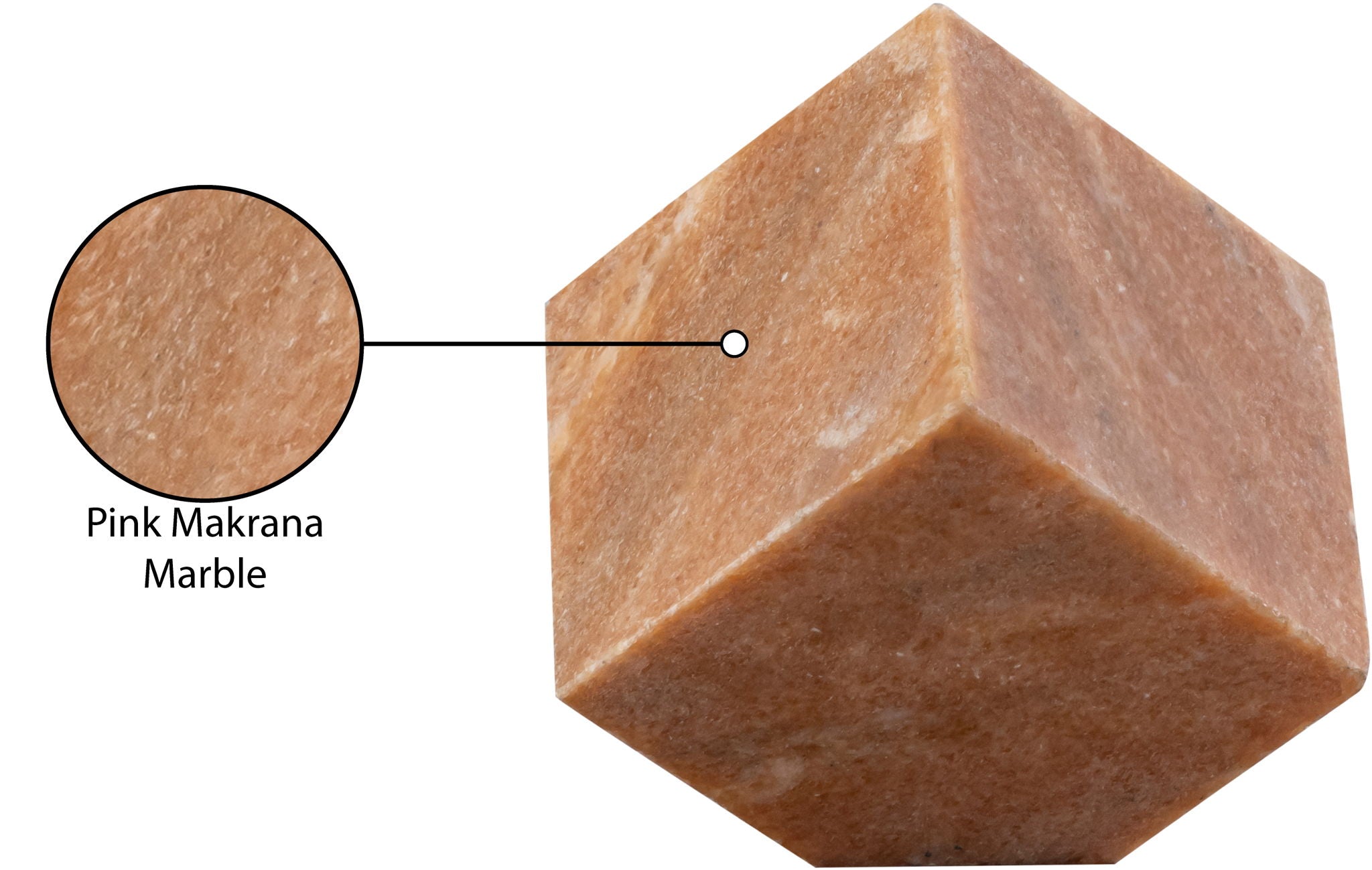 Block - Marble Decorative Cube