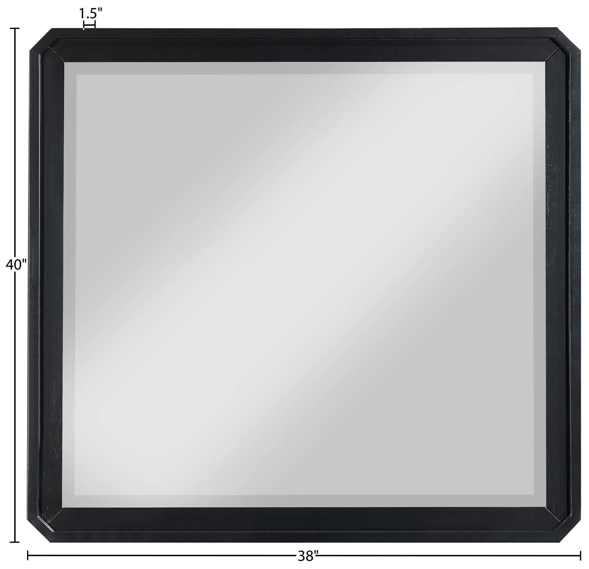 Parker - Rubberwood Mirror