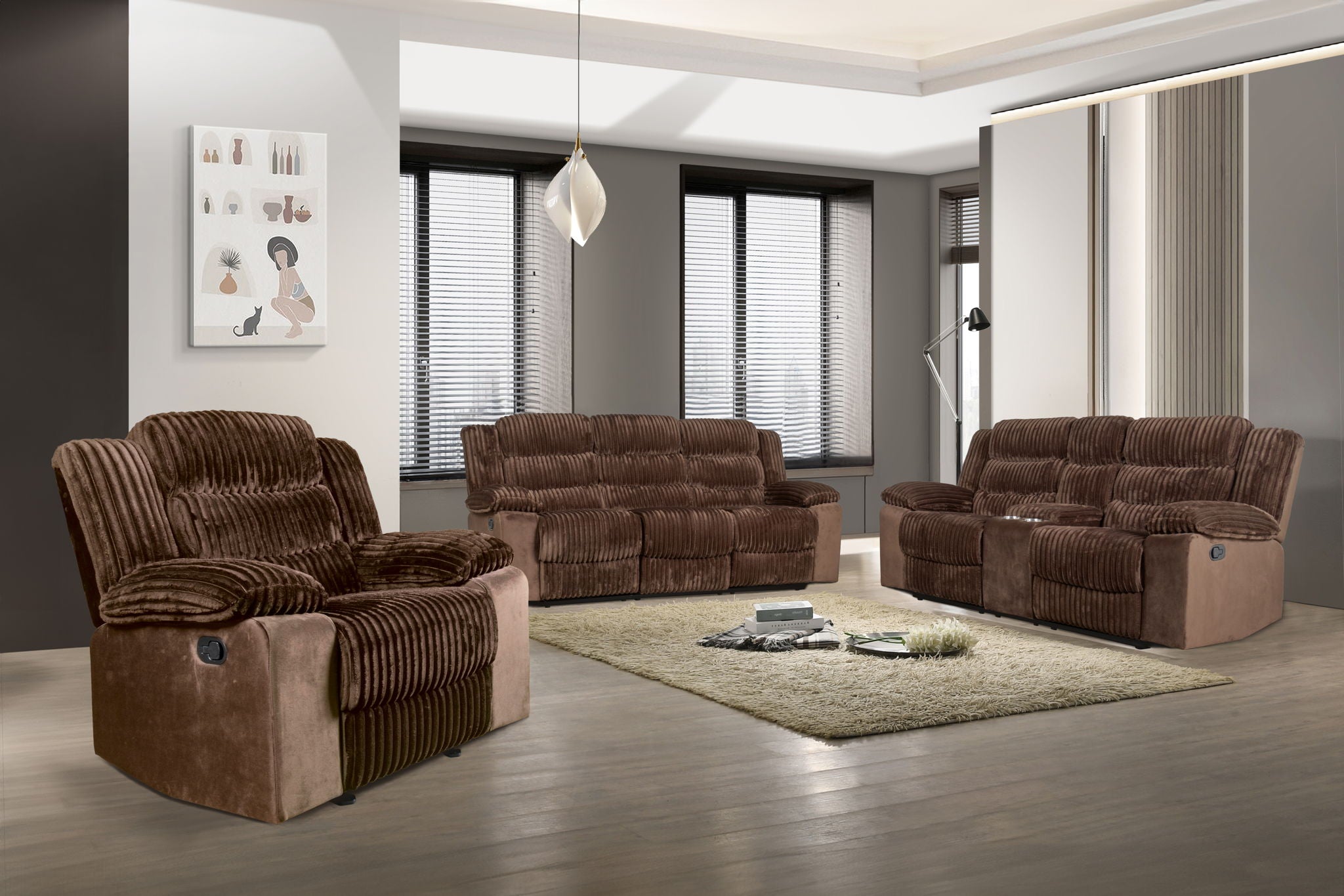 Willow - Console Loveseat With Dual Recliners
