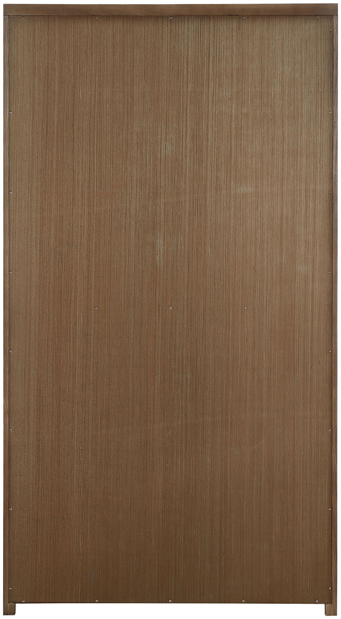 Vana - Solid Wood, Oak Veneer And Stainless Steel Storage Cabinet
