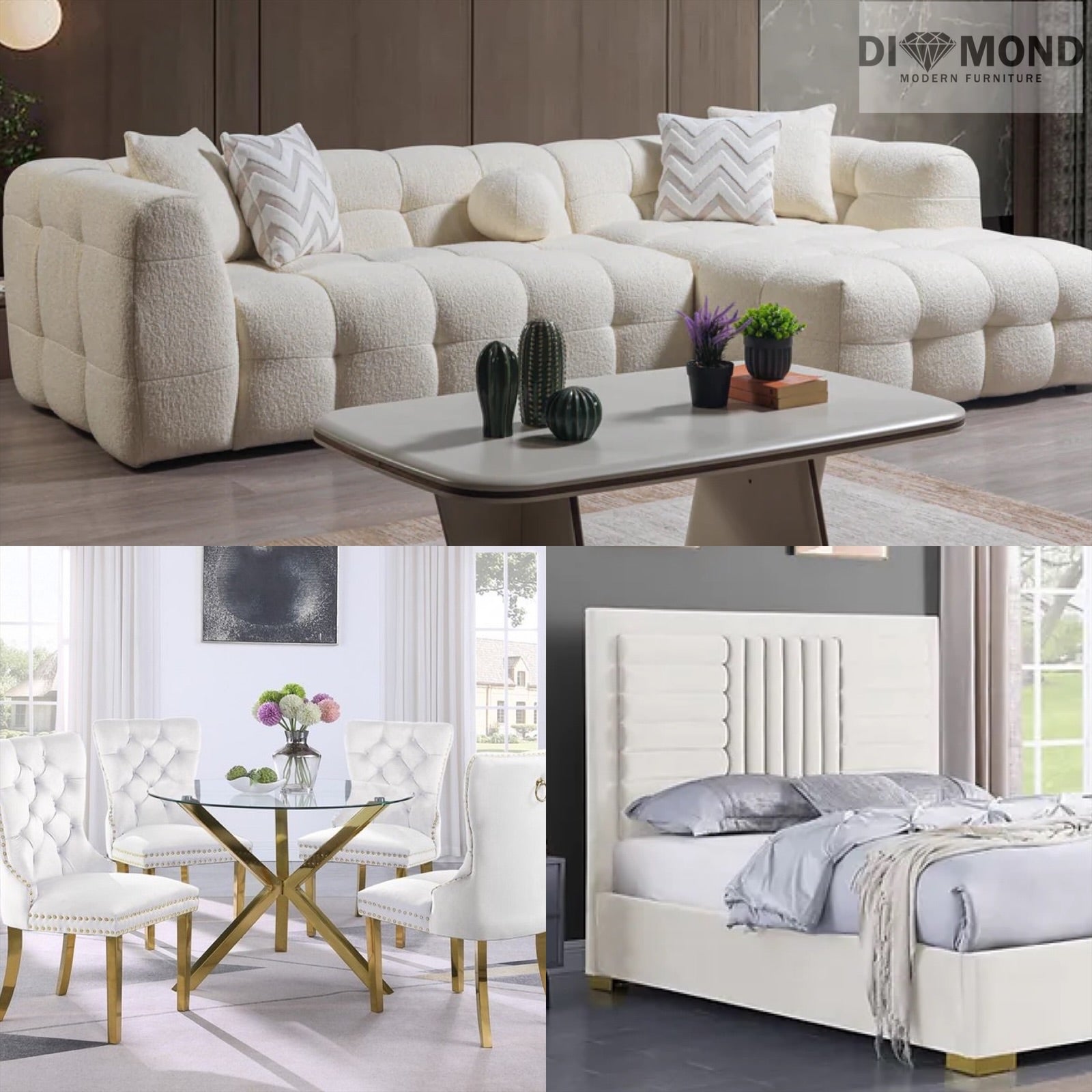 Naomi Cream 3-Room Package