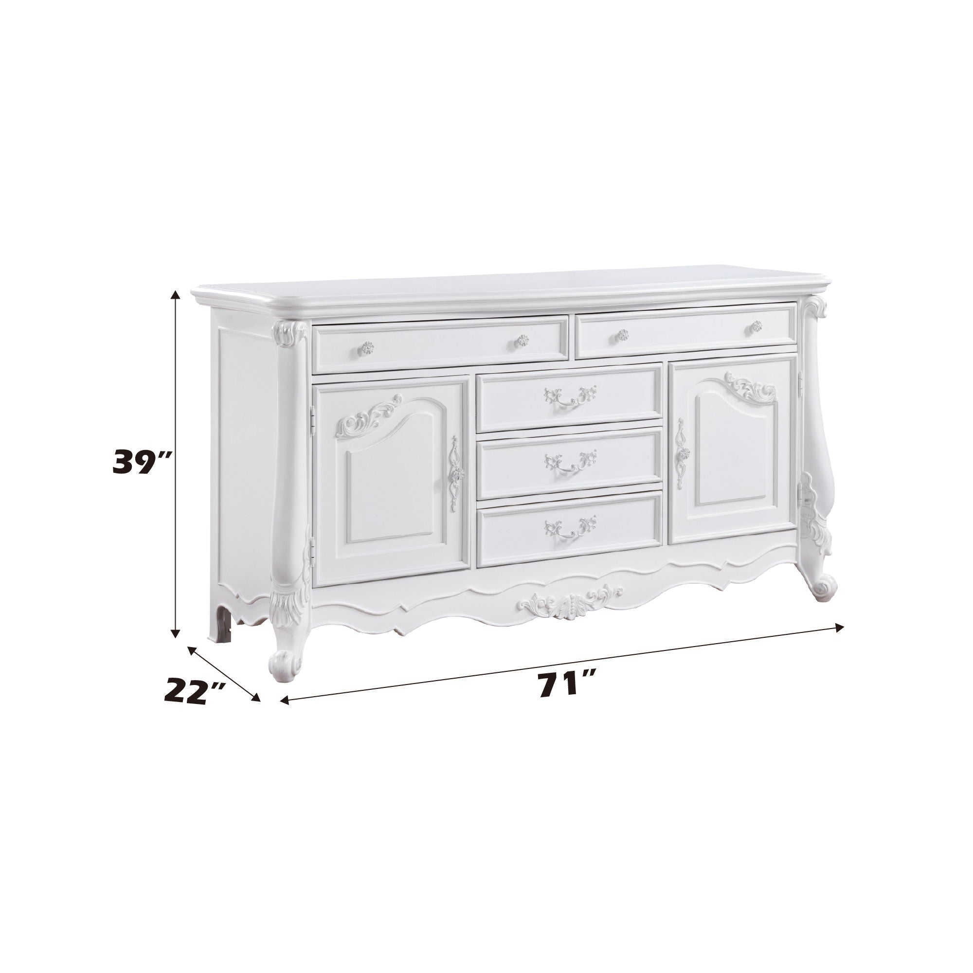 Latisha - Dresser - White