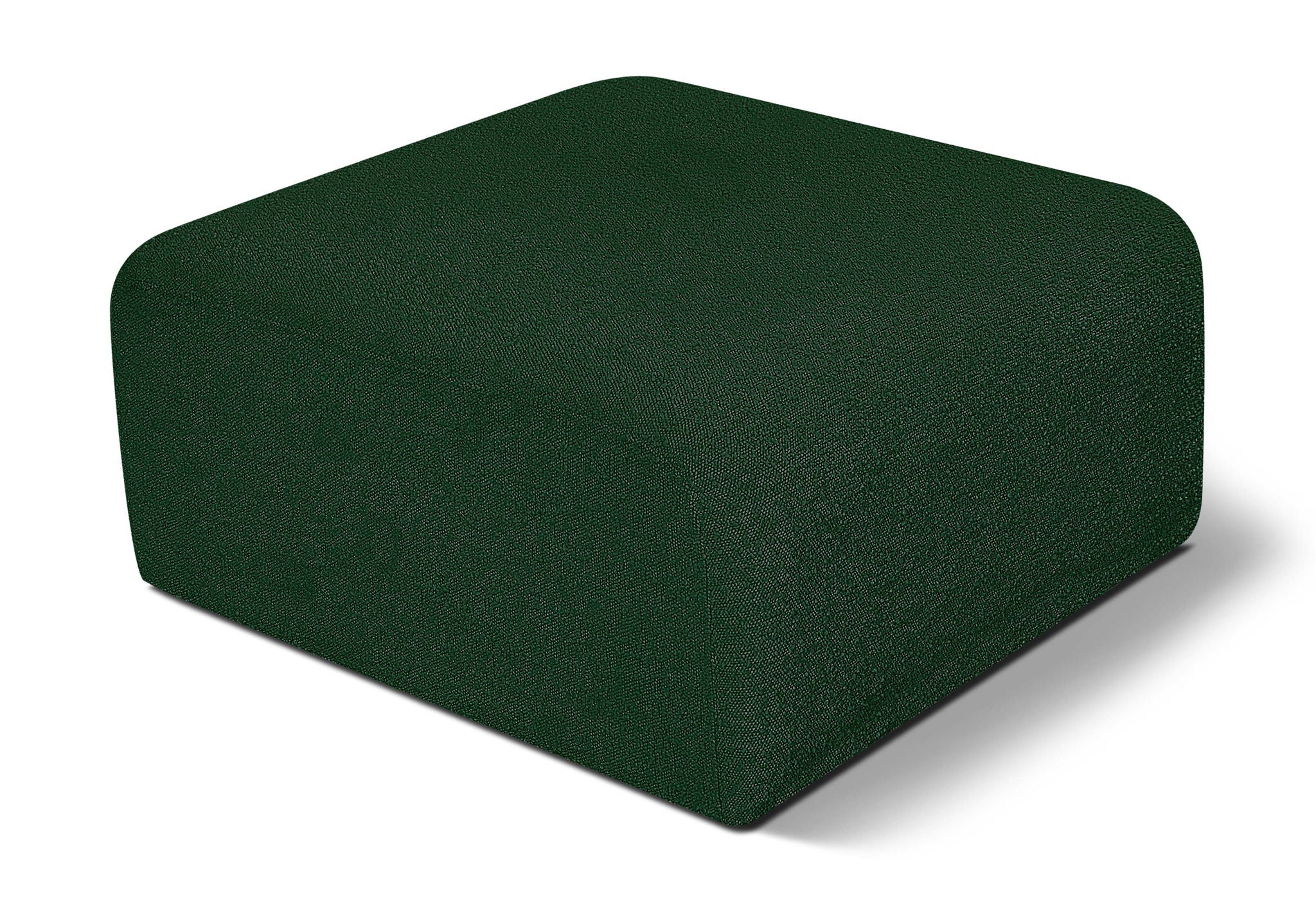 Arc - Boucle Fabric Ottoman