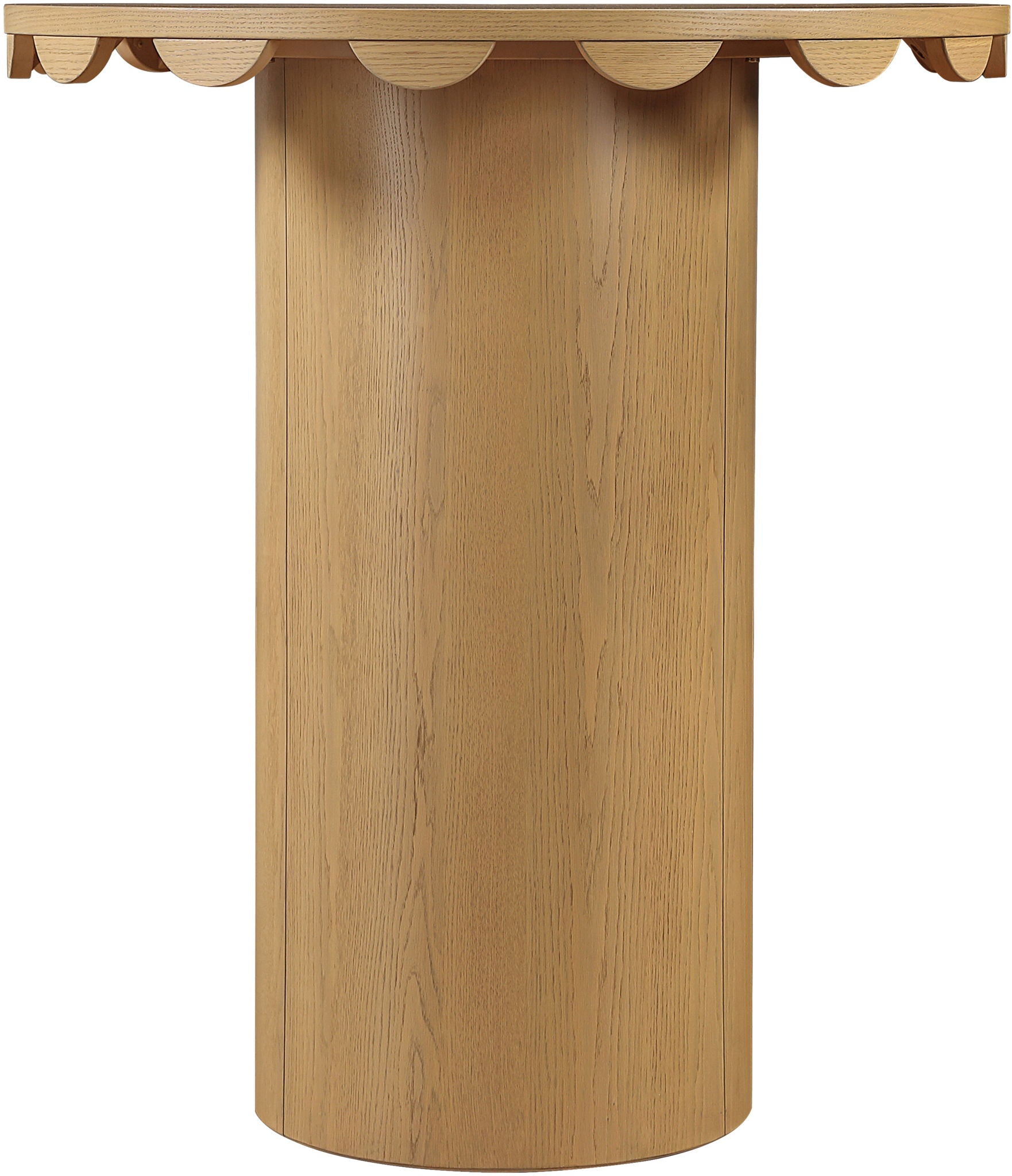 Dahlia - Solid Wood And Natural Cane Table