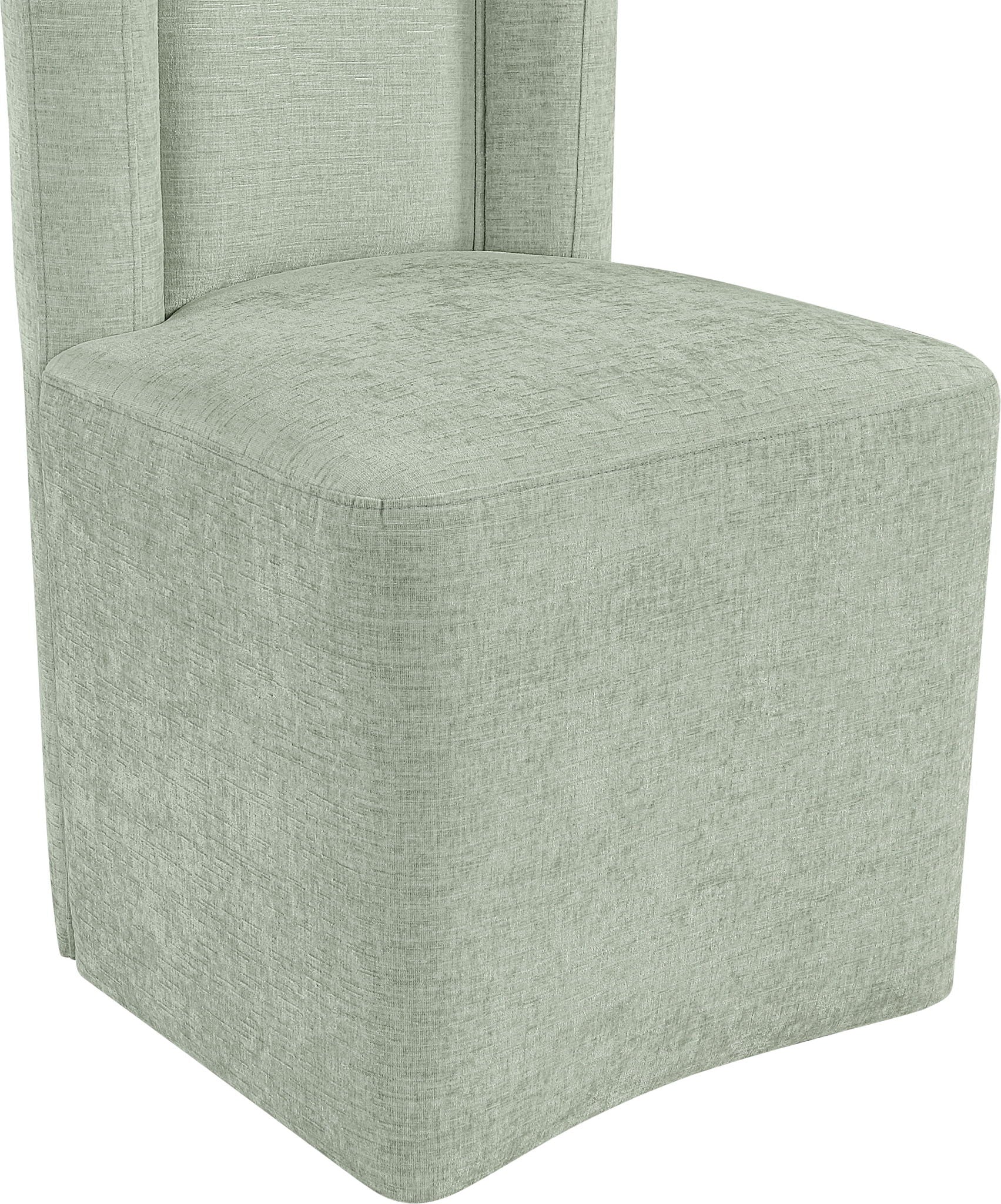 Duvina - Chenille Performance Fabric Dining Chair (Set of 2)