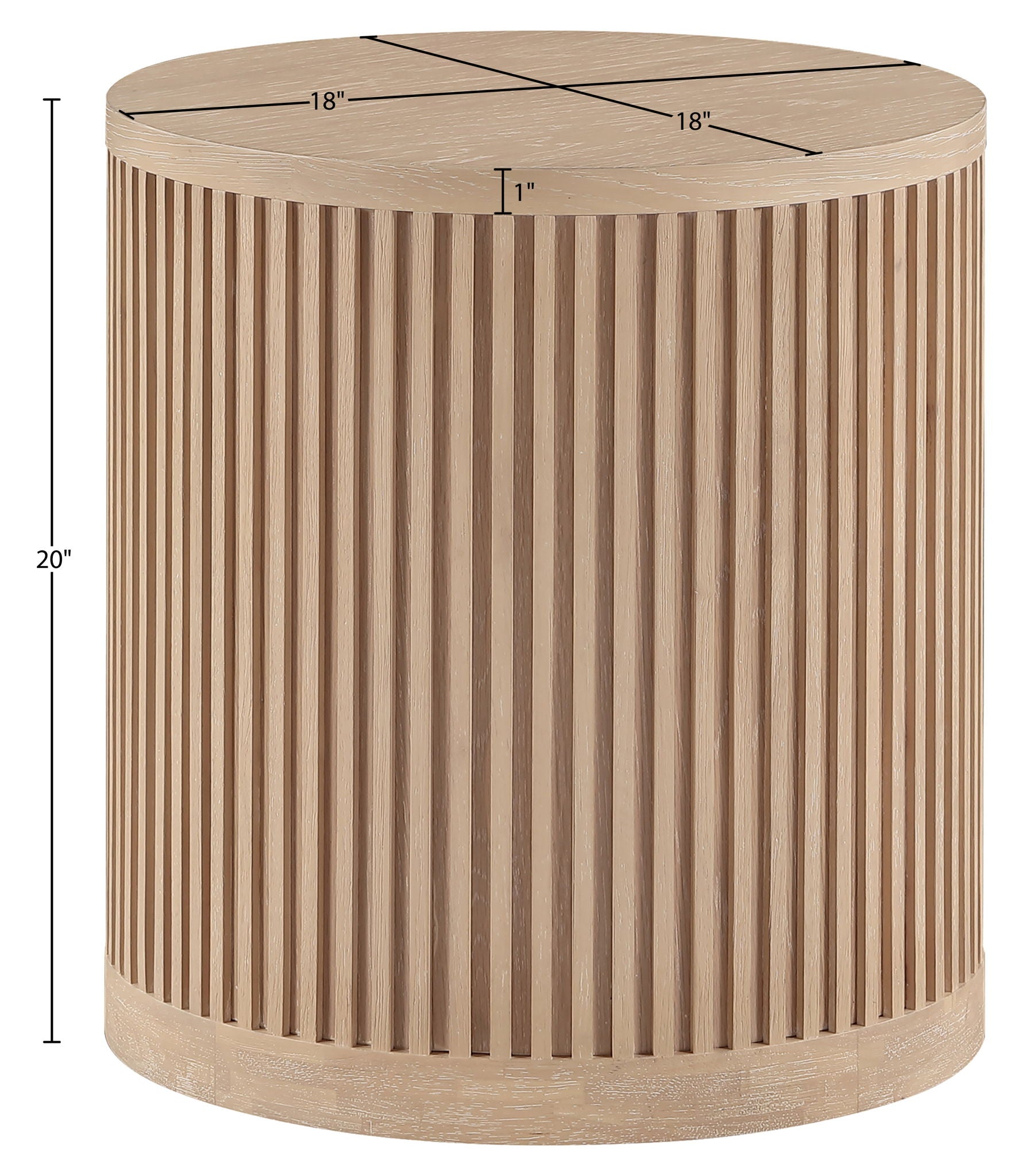 Madera - Oak Veneer And Solid Wood Table