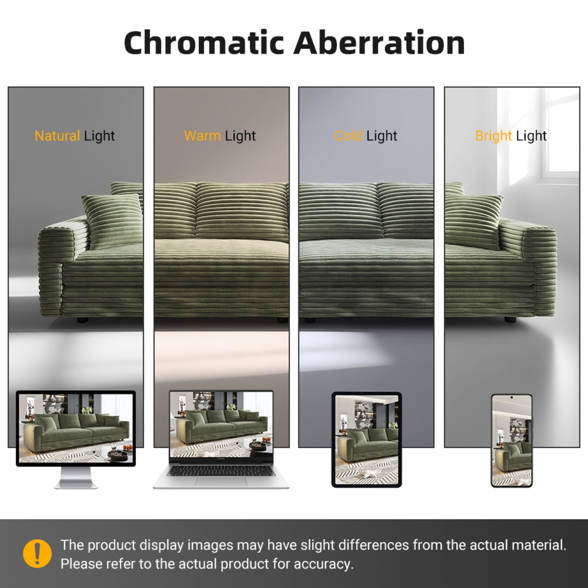 4 Seat Sofa, Modern Comfy Upholstered Sofa Cloud Couch, Deep Seat Couches With Soft Pillows