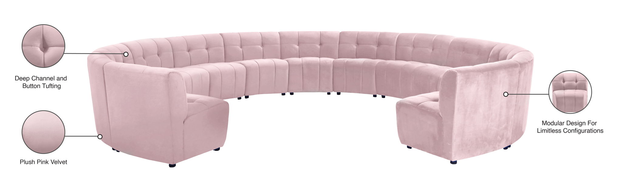 Limitless - 13 Pc. Modular Sectional