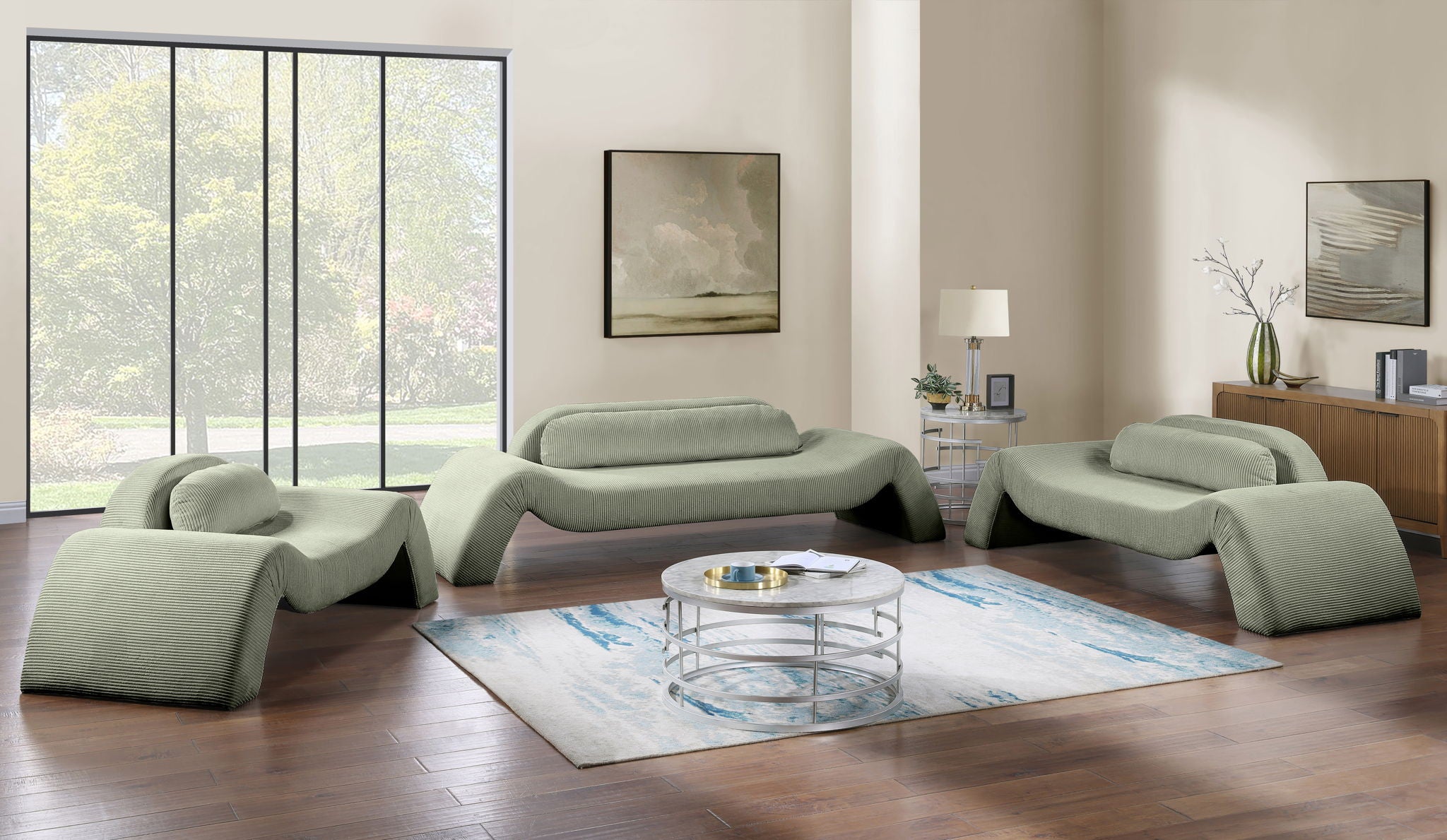 Austin - Corduroy Accent Chair