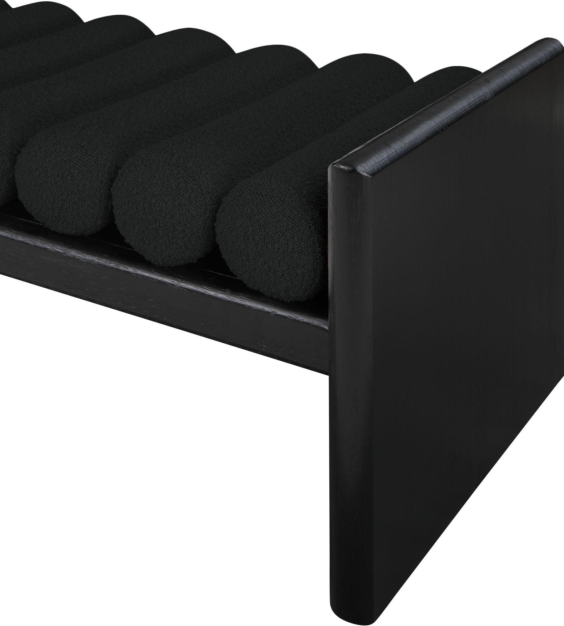 Waverly - Bench With Black Frame