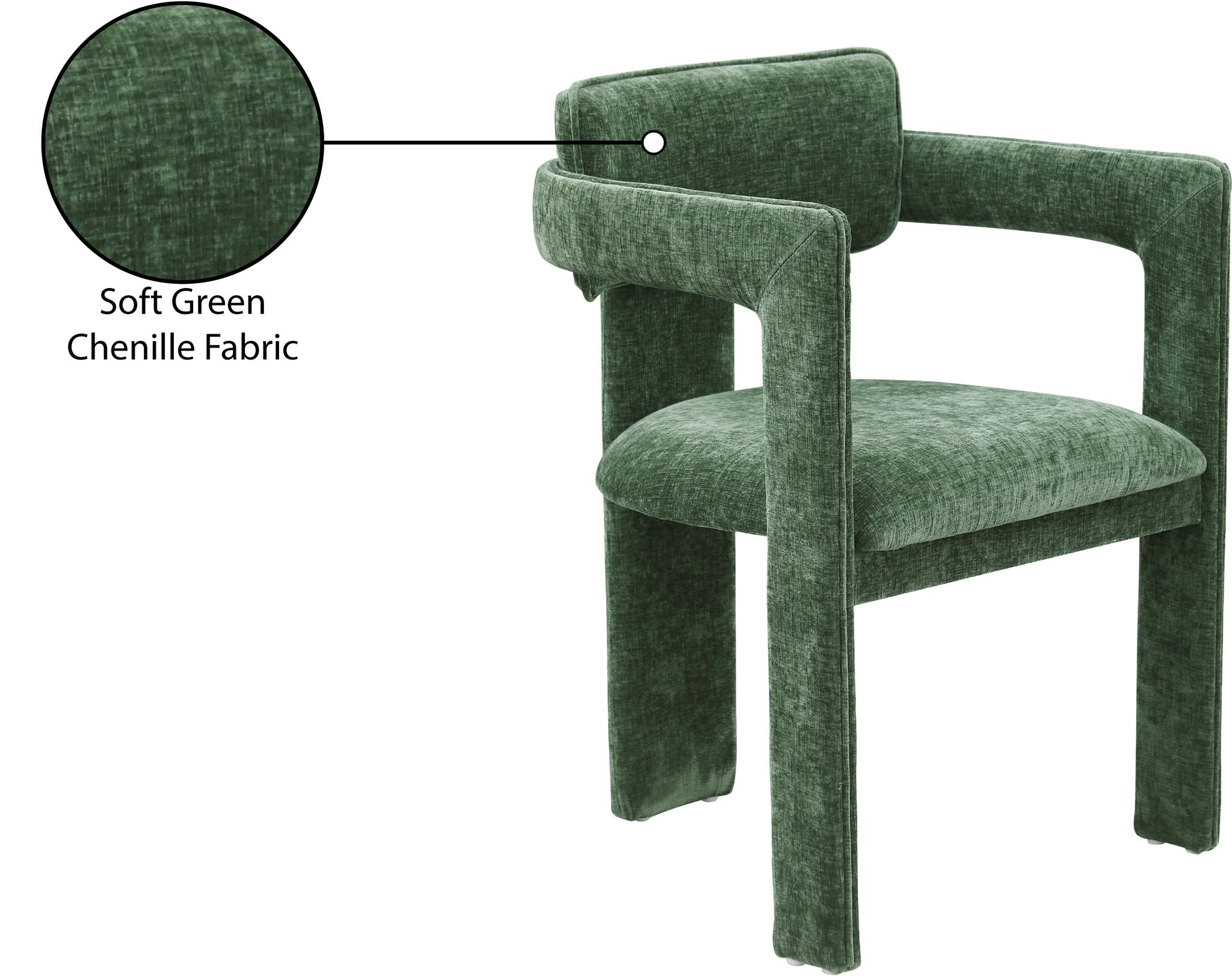 Brenda - Chenille Dining Chair (Set of 2)