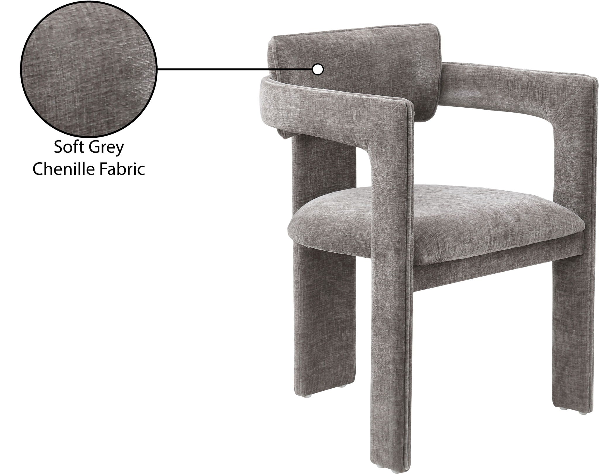 Brenda - Chenille Dining Chair (Set of 2)