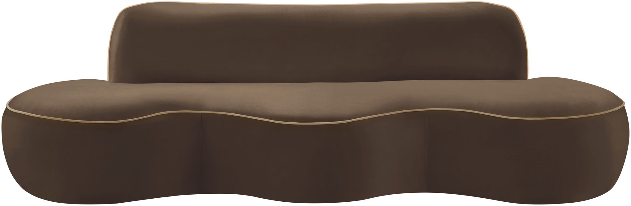 Swerve - Velvet 101" Upholstered Sofa