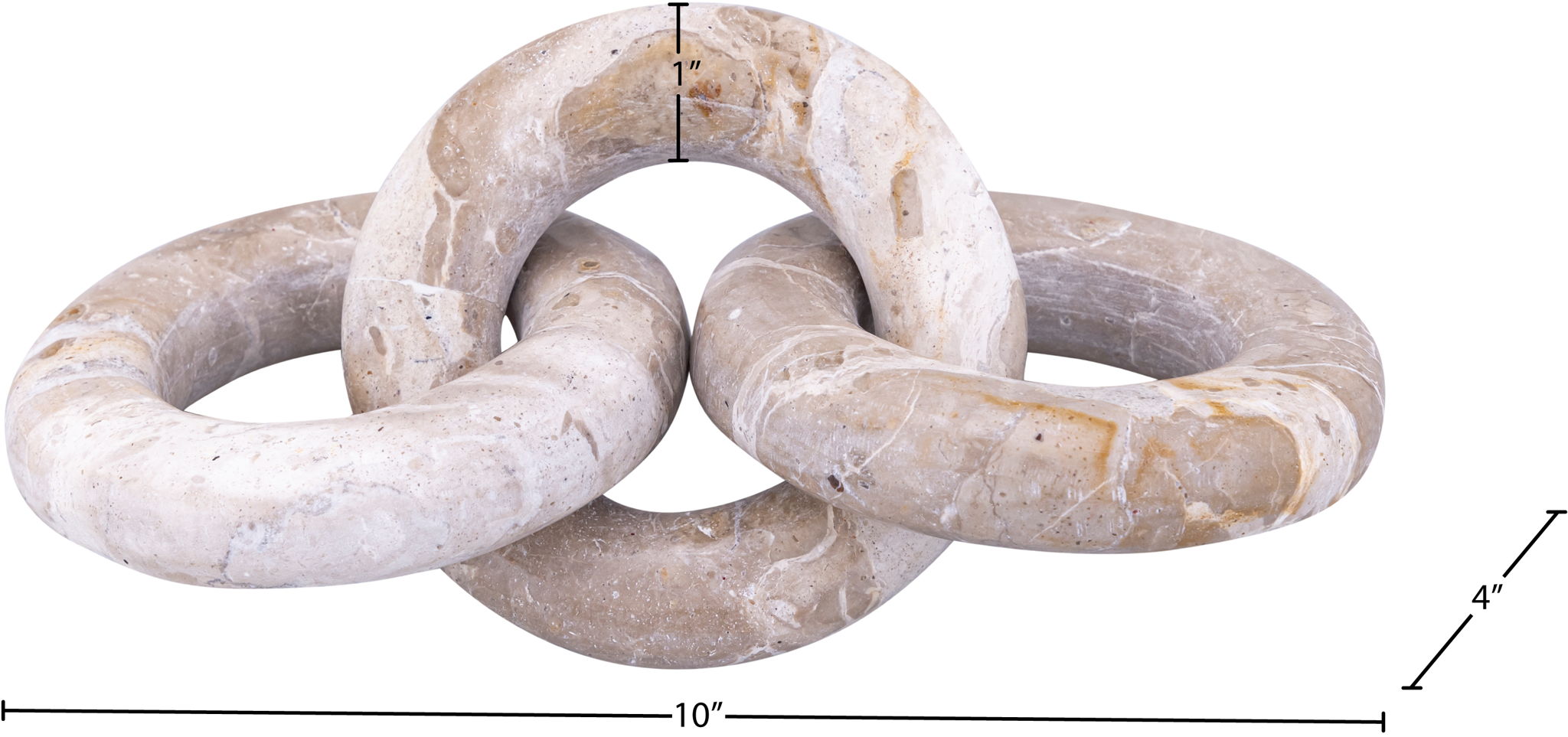 Rings - Marble Decorative Chain Links