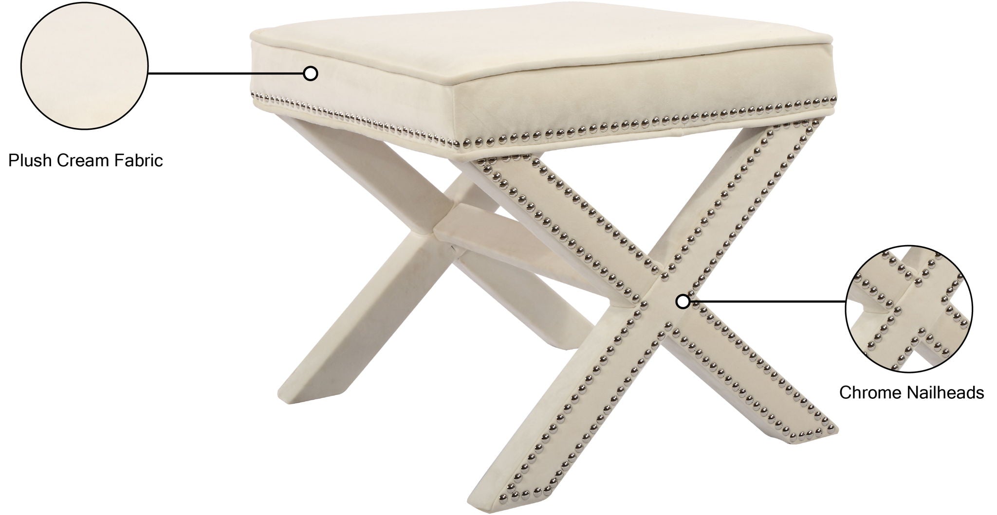 Nixon - Bench Ottoman