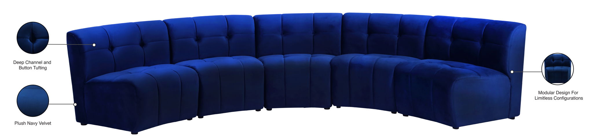 Limitless - 5 Pc. Modular Sectional