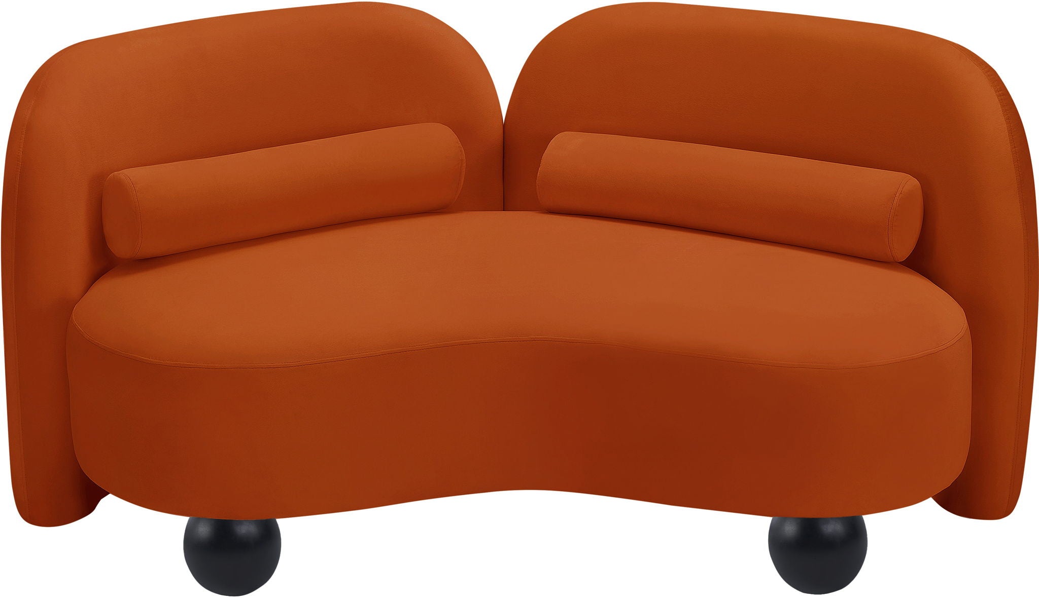 Daphne - Velvet Loveseat