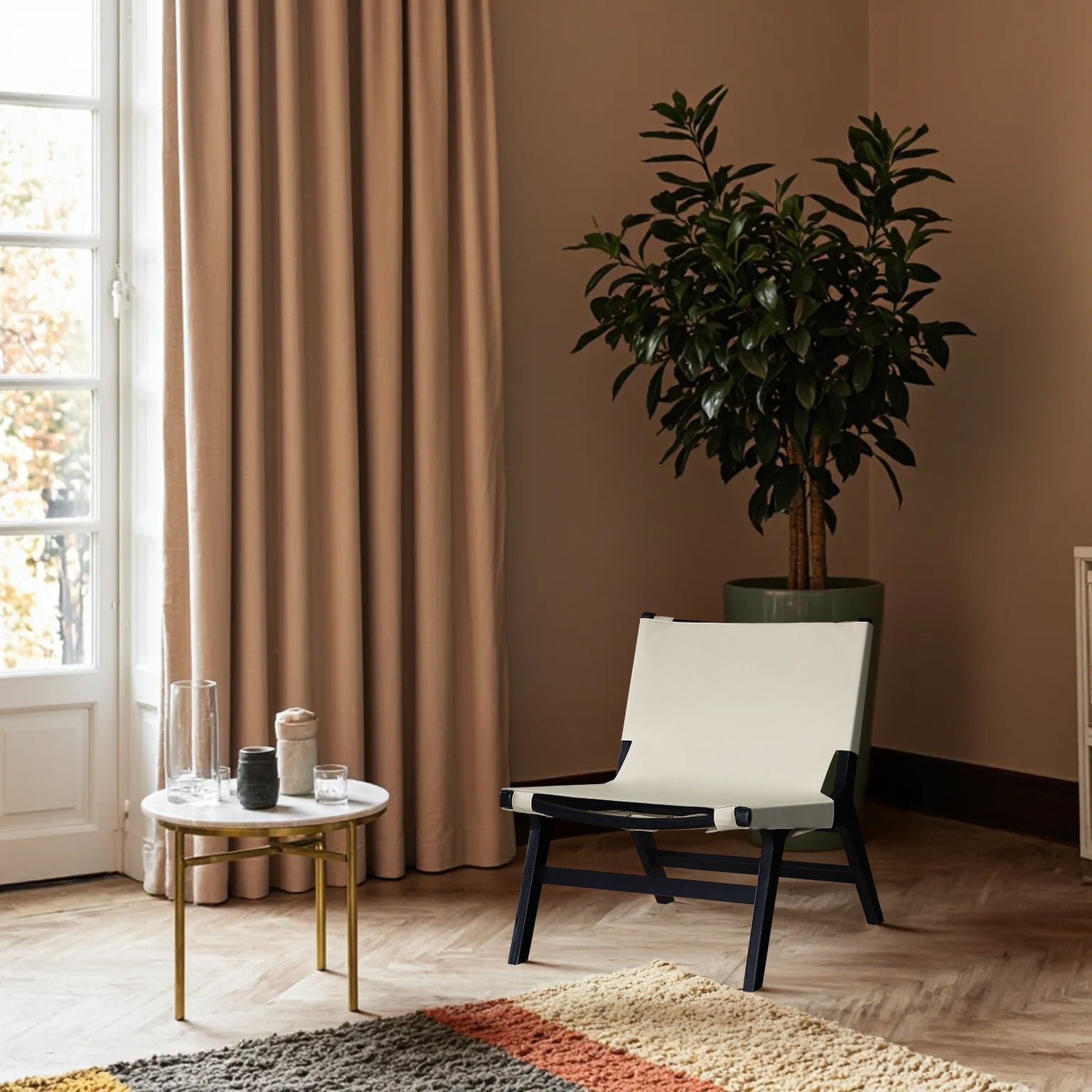 Rawlins - Accent Chair - Black Frame