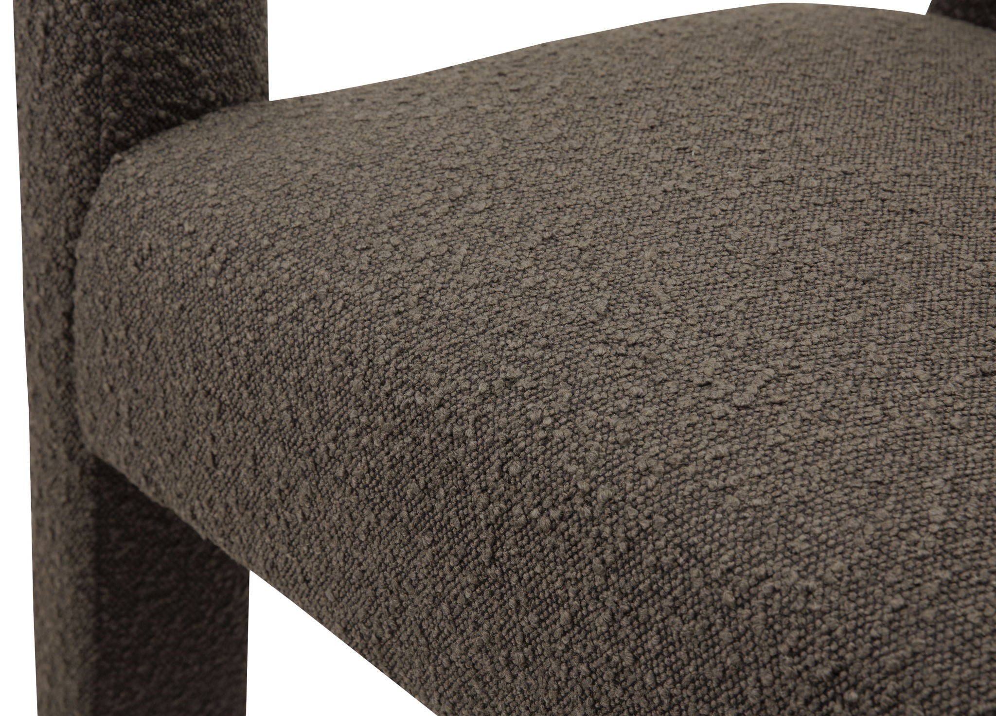 Athena - Boucle Fabric Bench