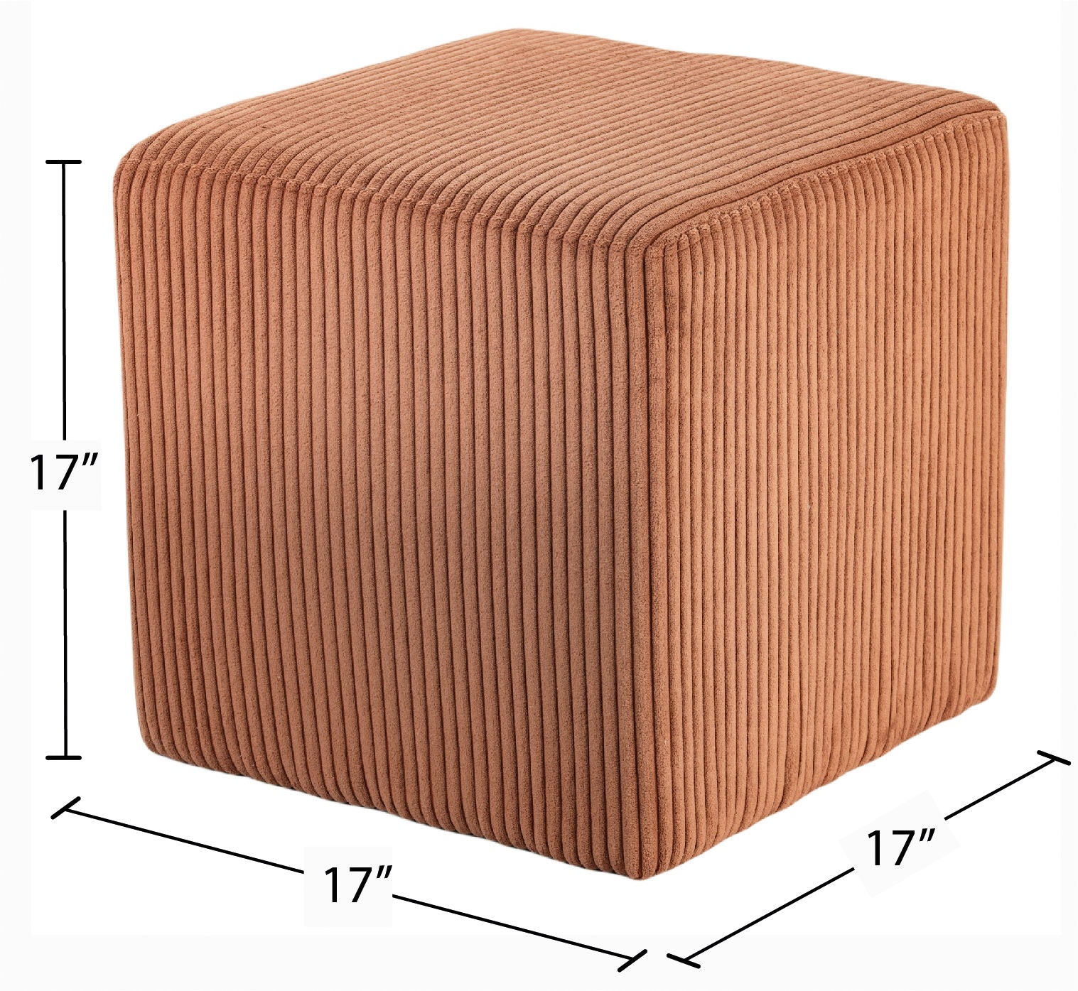 Roy - Microsuede Ottoman / Stool