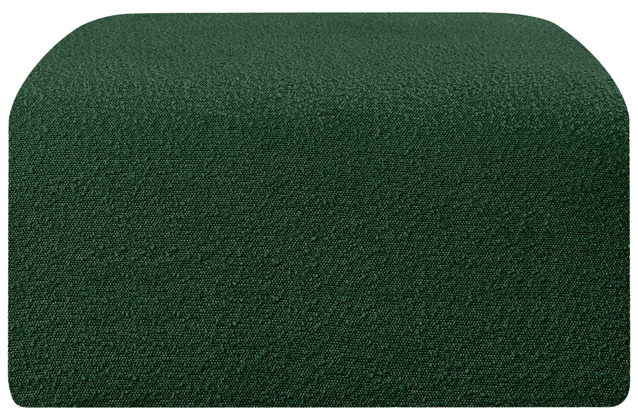 Arc - Boucle Fabric Ottoman