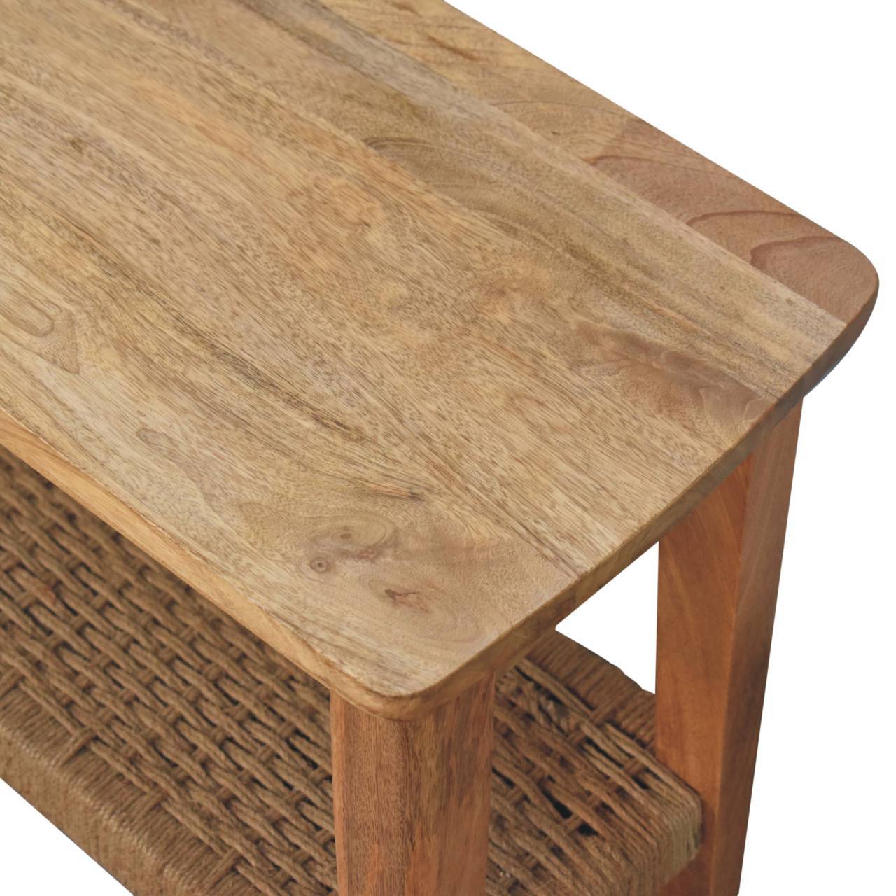 Rope Coffee Table - Brown