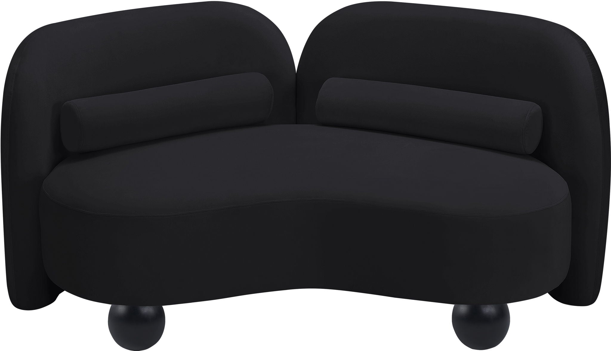 Daphne - Velvet Loveseat