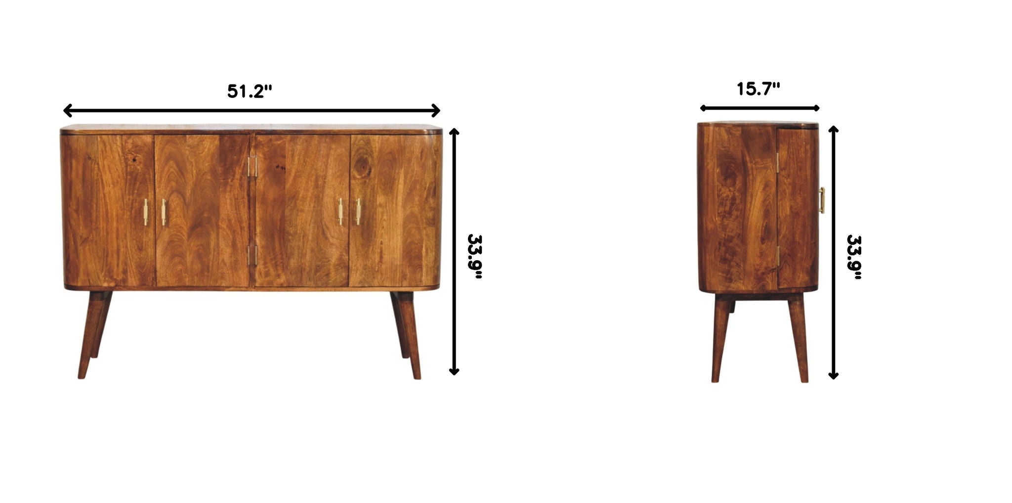 Linden - Sideboard - Beige Brown