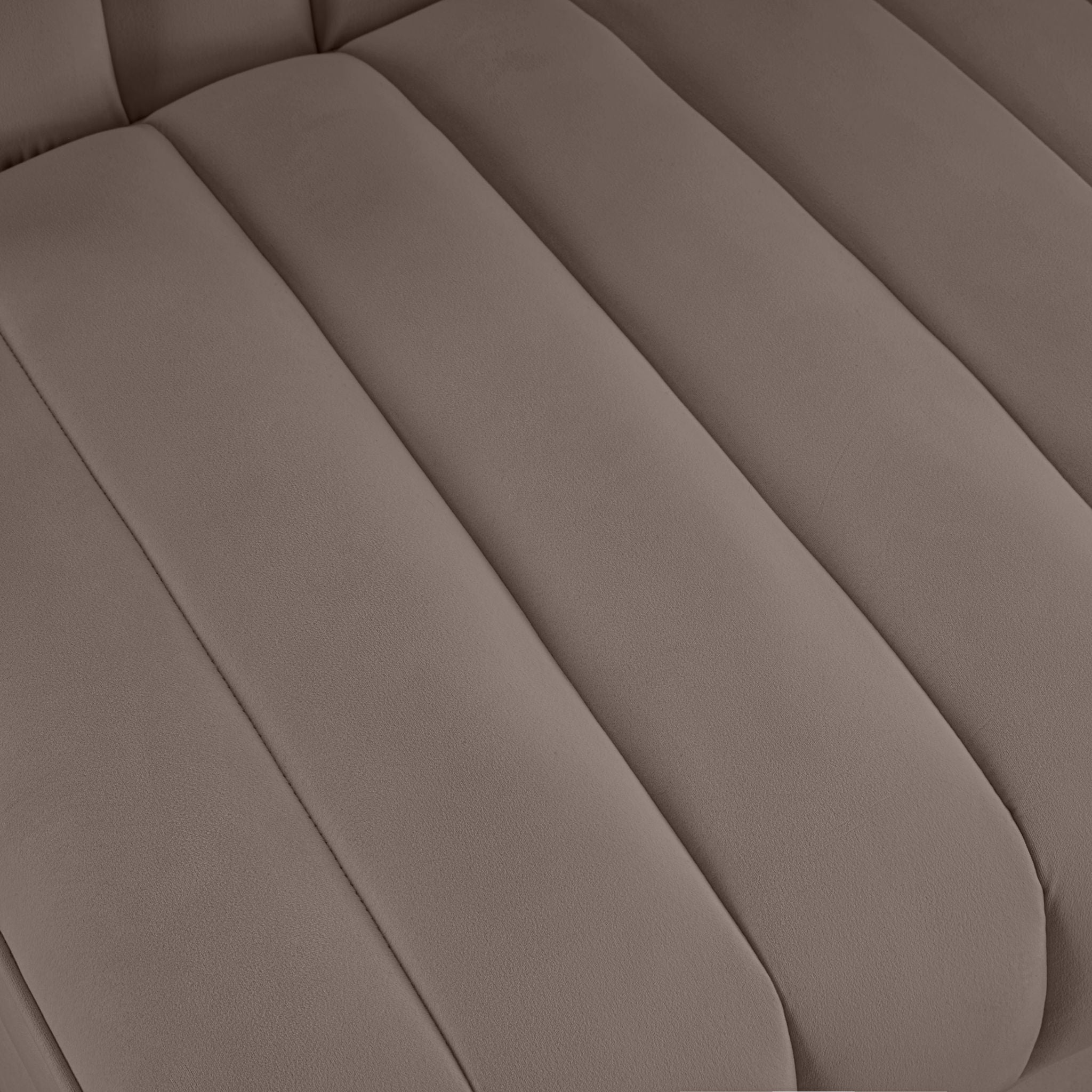 Rummi - Velvet Performance Fabric Upholstered Modular Armless Chair