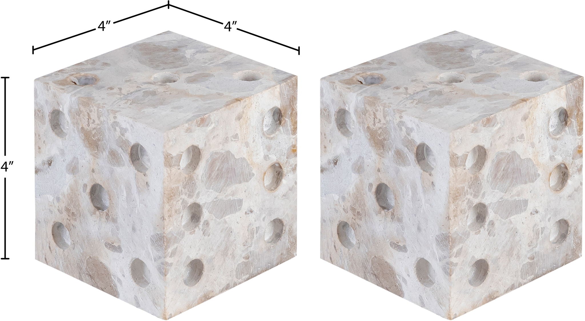 Dice - Marble Decorative