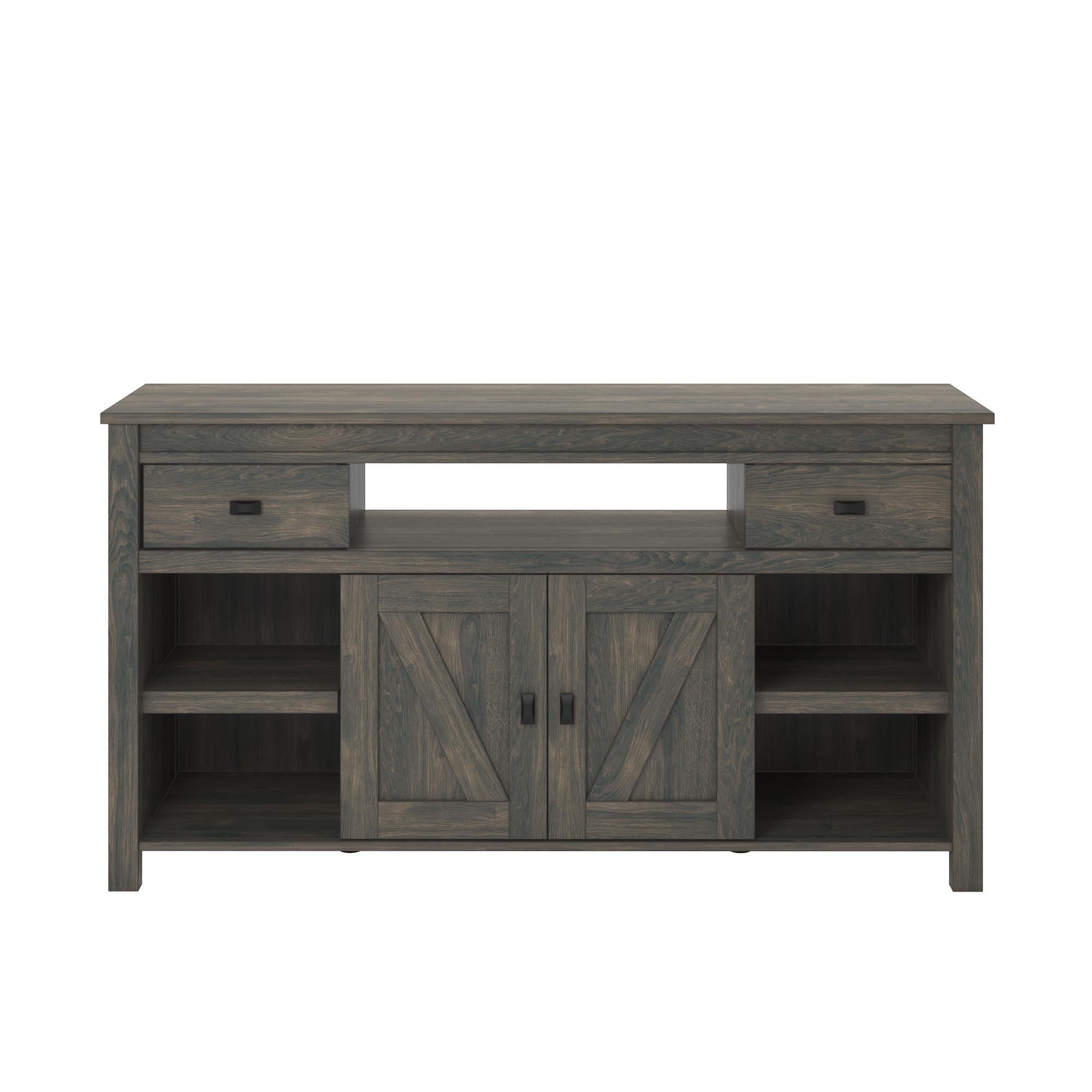 Farmington - TV Stand For TVs Up To 60" - Oak
