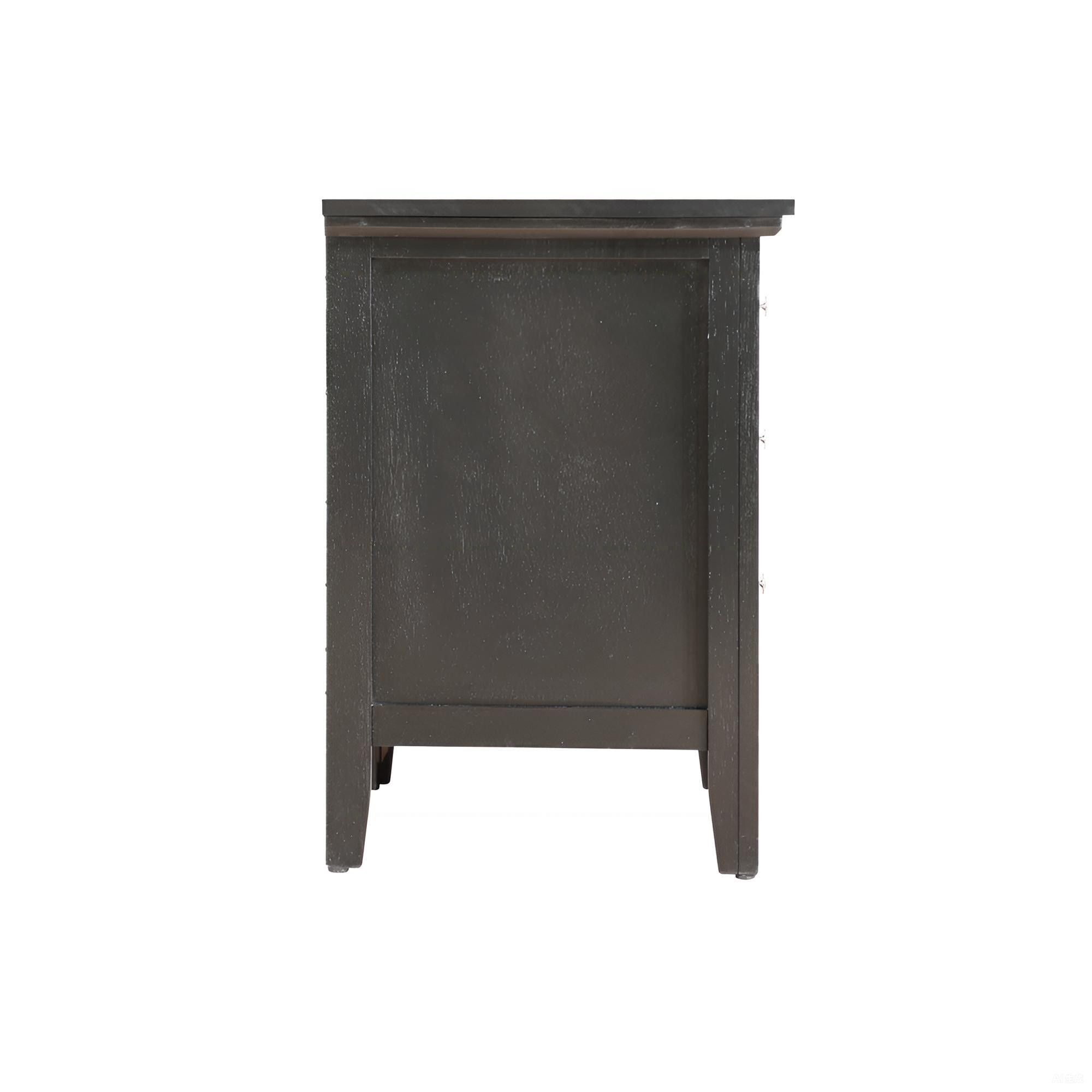 3 Drawer Nightstand & Dove Tailed Drawers