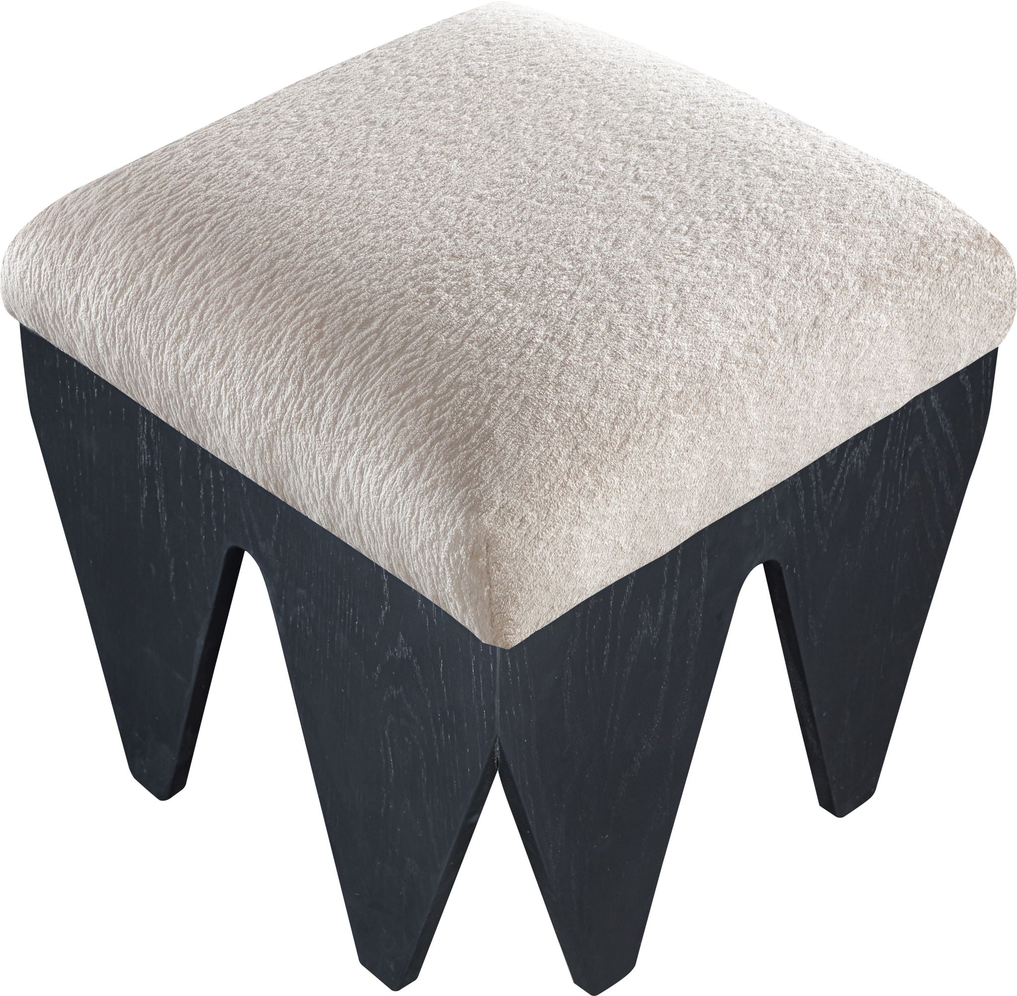 Altair - Fabric Bench - Black Base