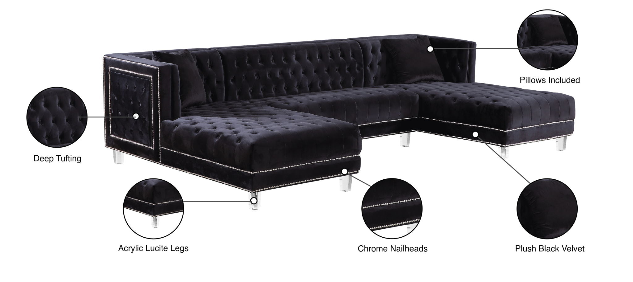 Moda - 3 Piece Sectional