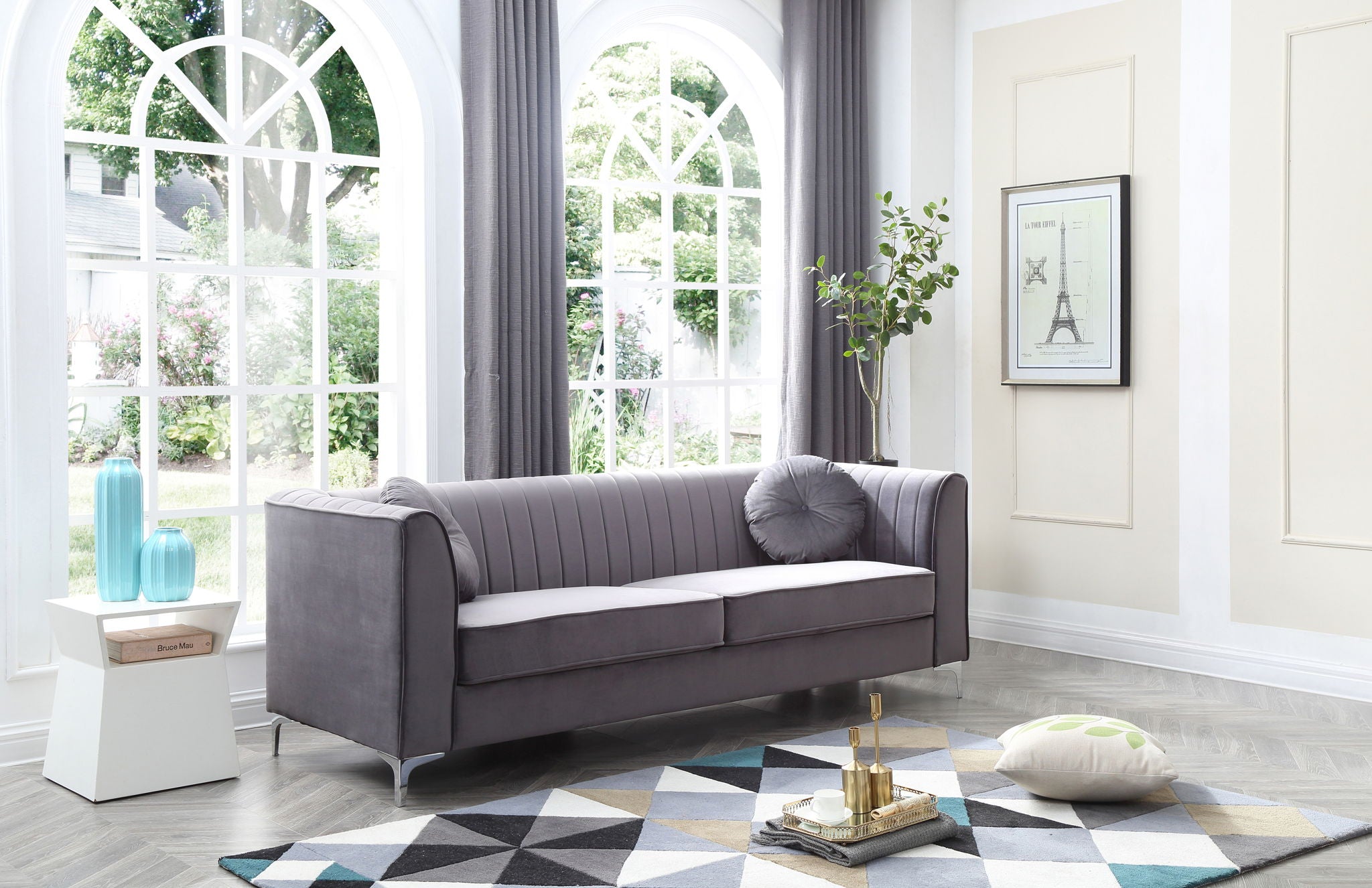 Delray - Micro Suede Sofa