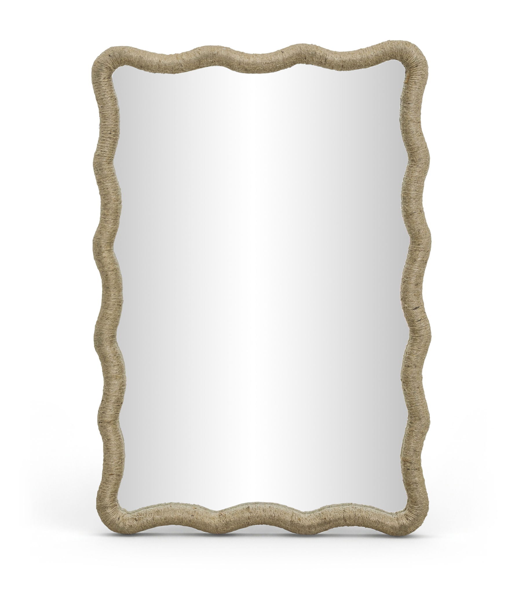 Meadow - Jute Rope Framed Mirror - Natural