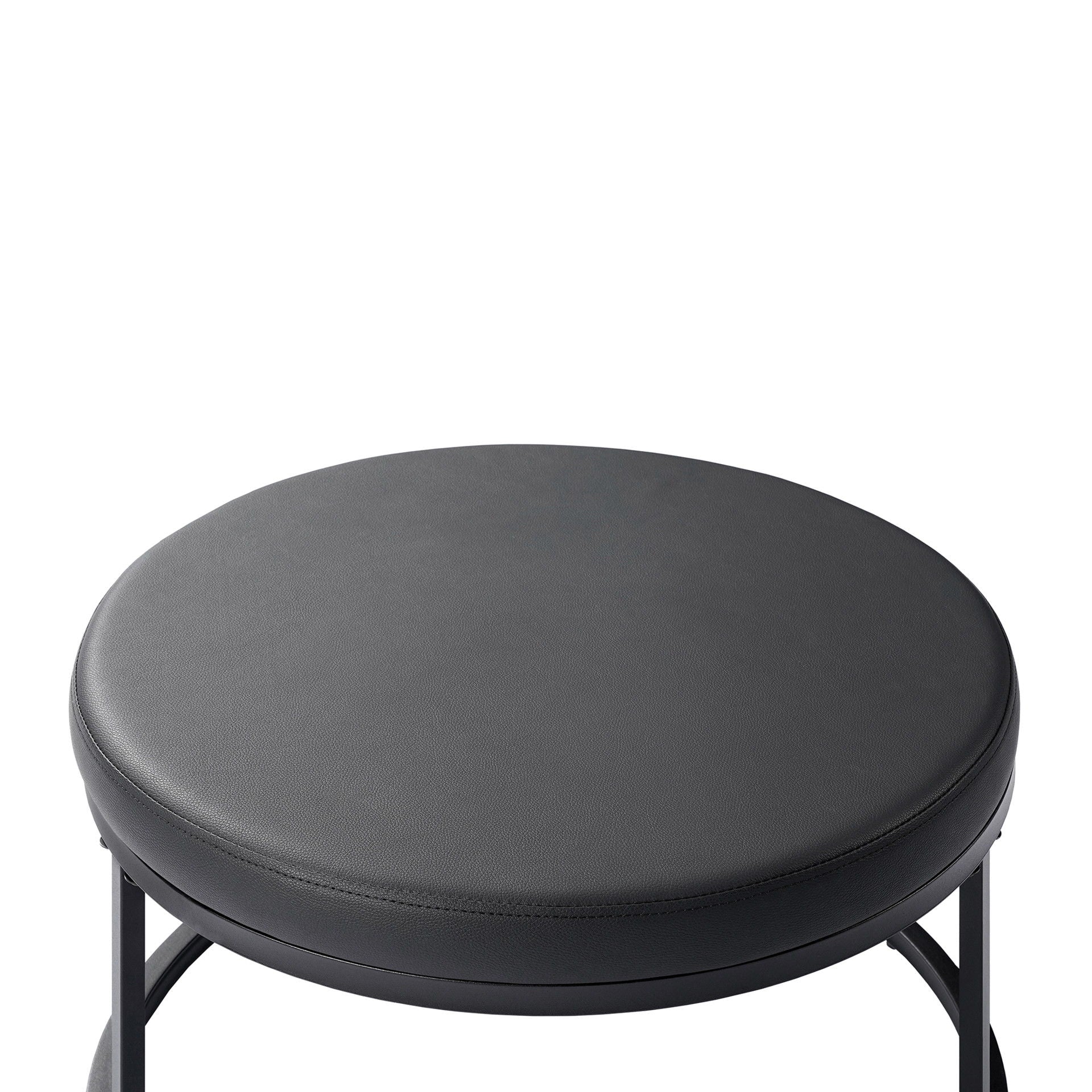 Forma - 4 Piece Occasional Set (1 Coffee, 1 Large End Table & 1 Stool, 1 Small End Table) - Black / White / Gray