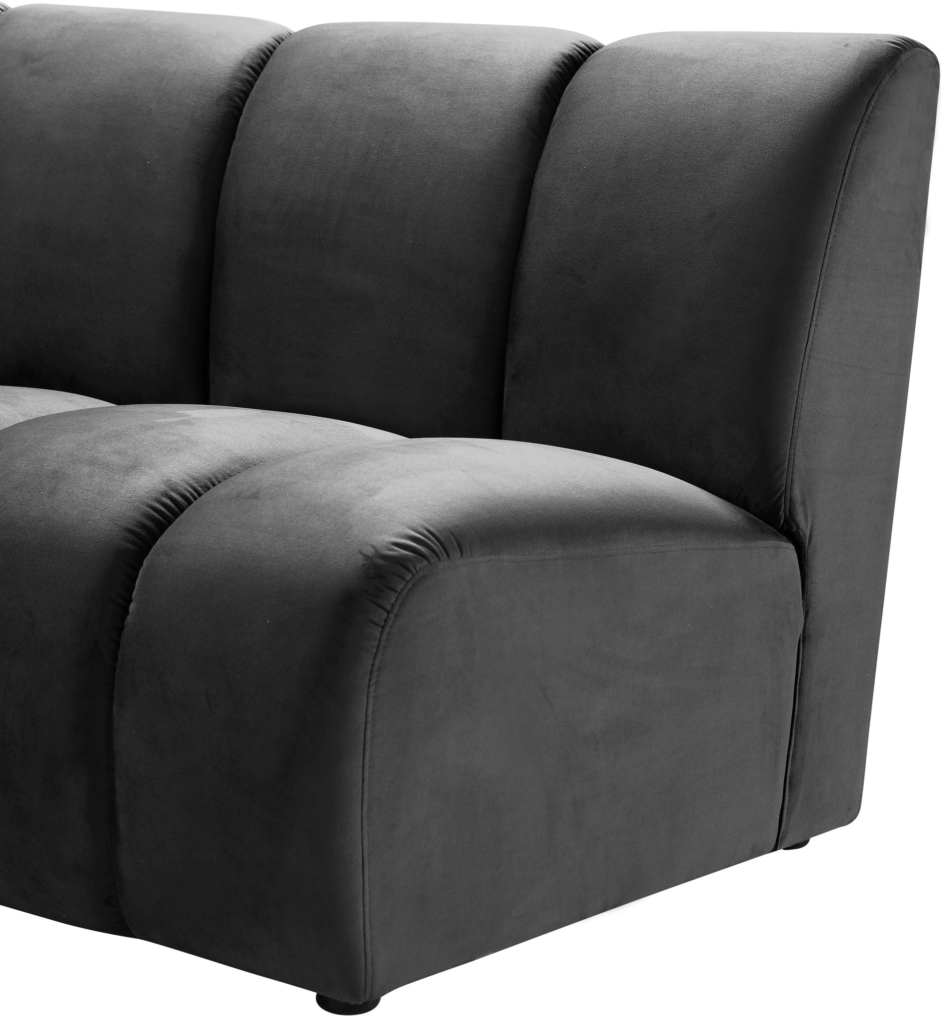 Infinity - 8 Piece Velvet Modular Sectional