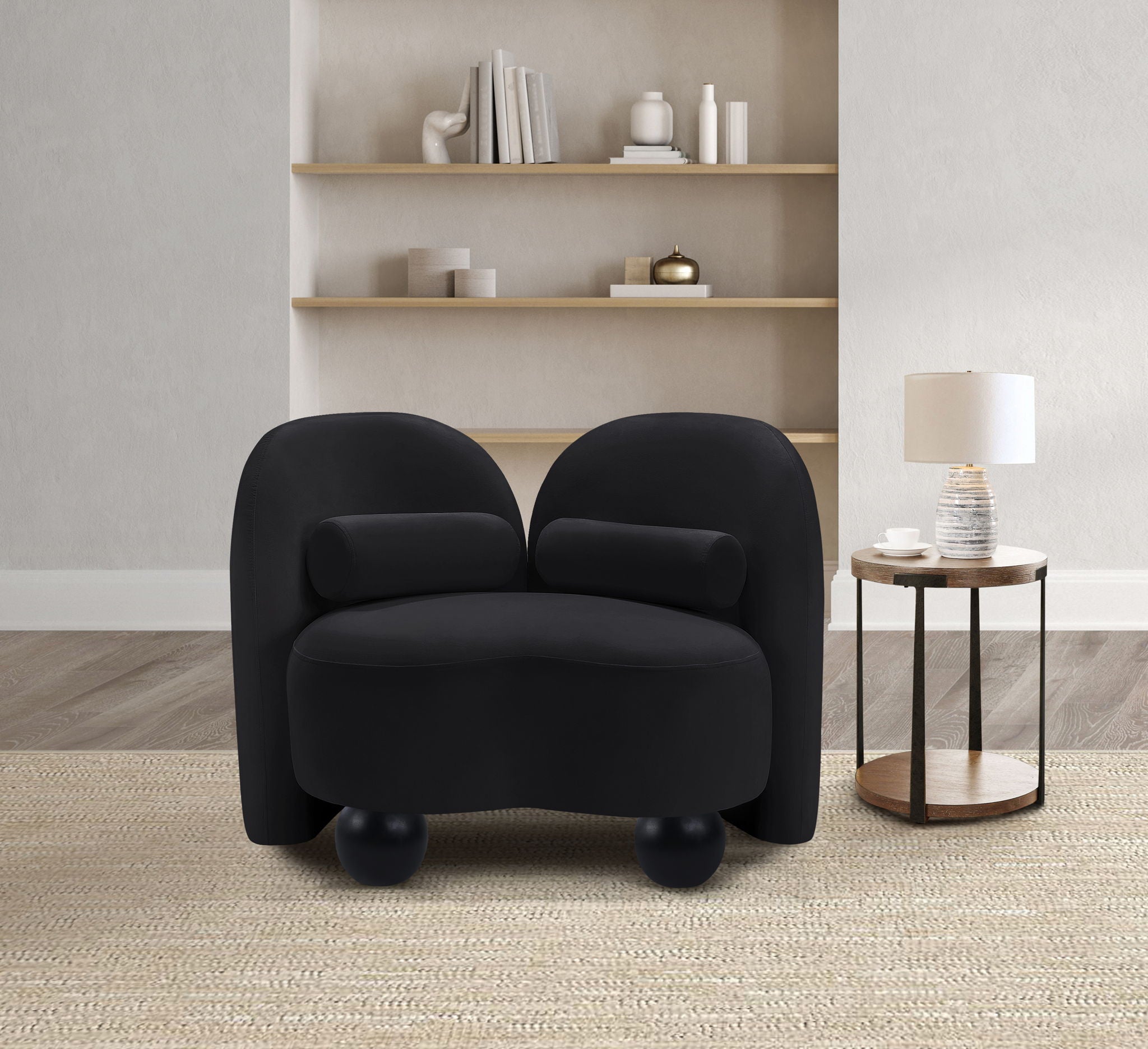 Daphne - Velvet Chair