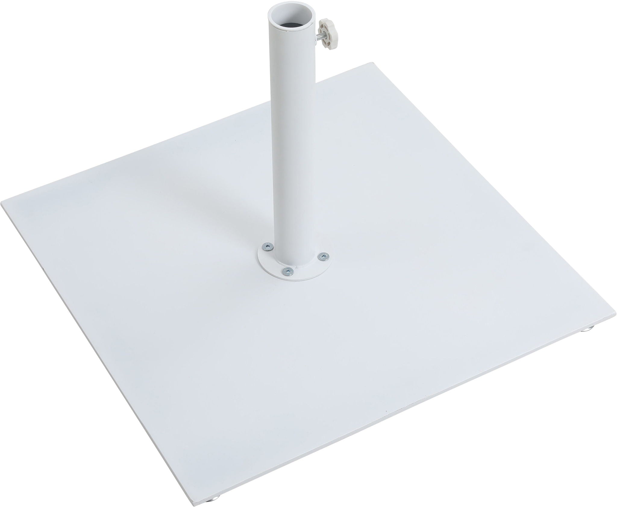 Fiji - Aluminum Patio Umbrella With Square White Base