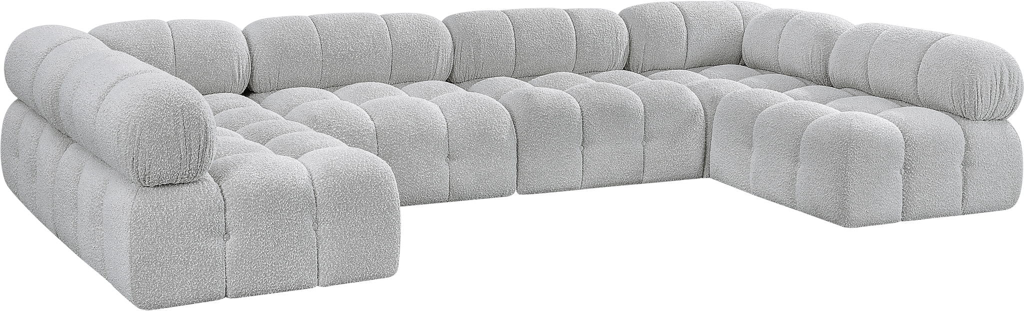 Ames - 6 Piece Fabric Modular Sectional