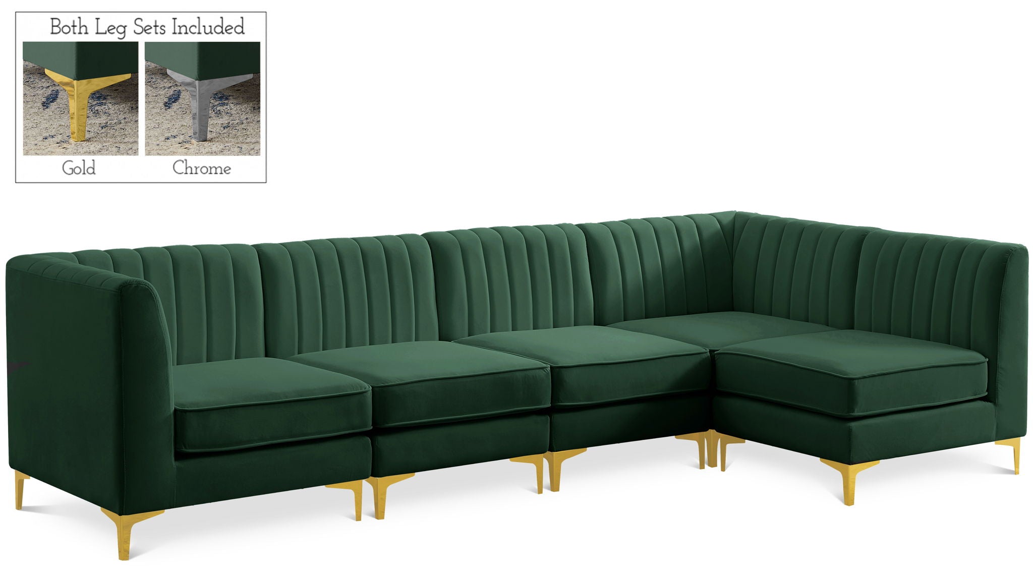 Alina - 5 Piece Modular Sectional
